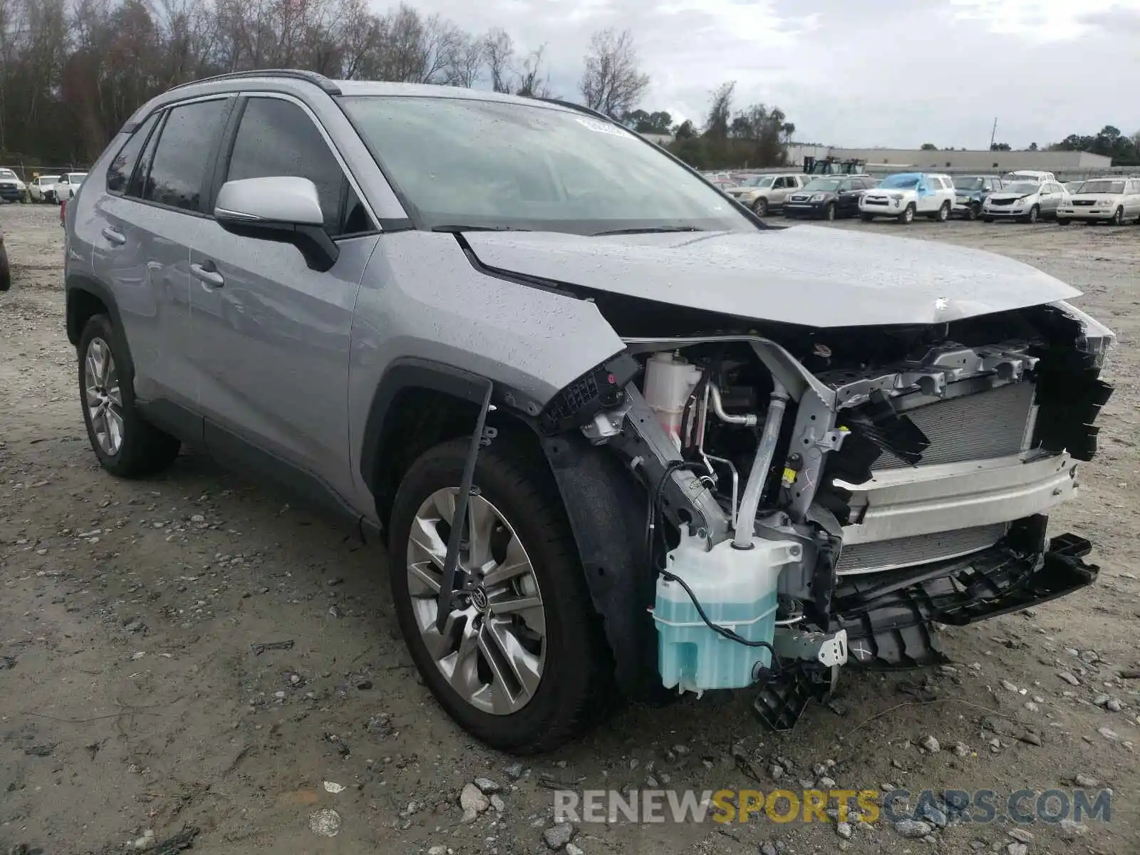 1 Photograph of a damaged car JTMC1RFV7MD063032 TOYOTA RAV4 2021