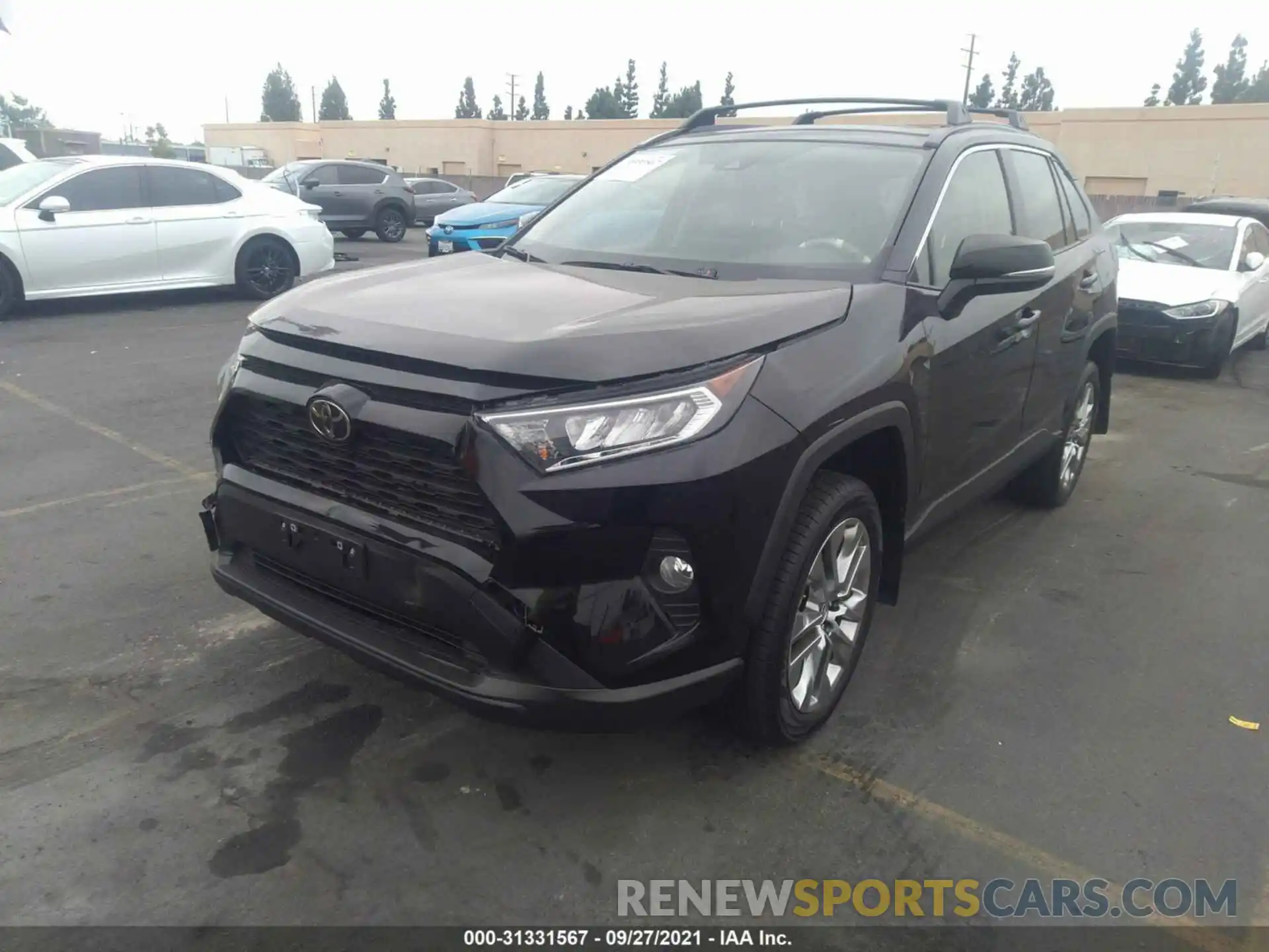 2 Фотография поврежденного автомобиля JTMC1RFV7MD063161 TOYOTA RAV4 2021