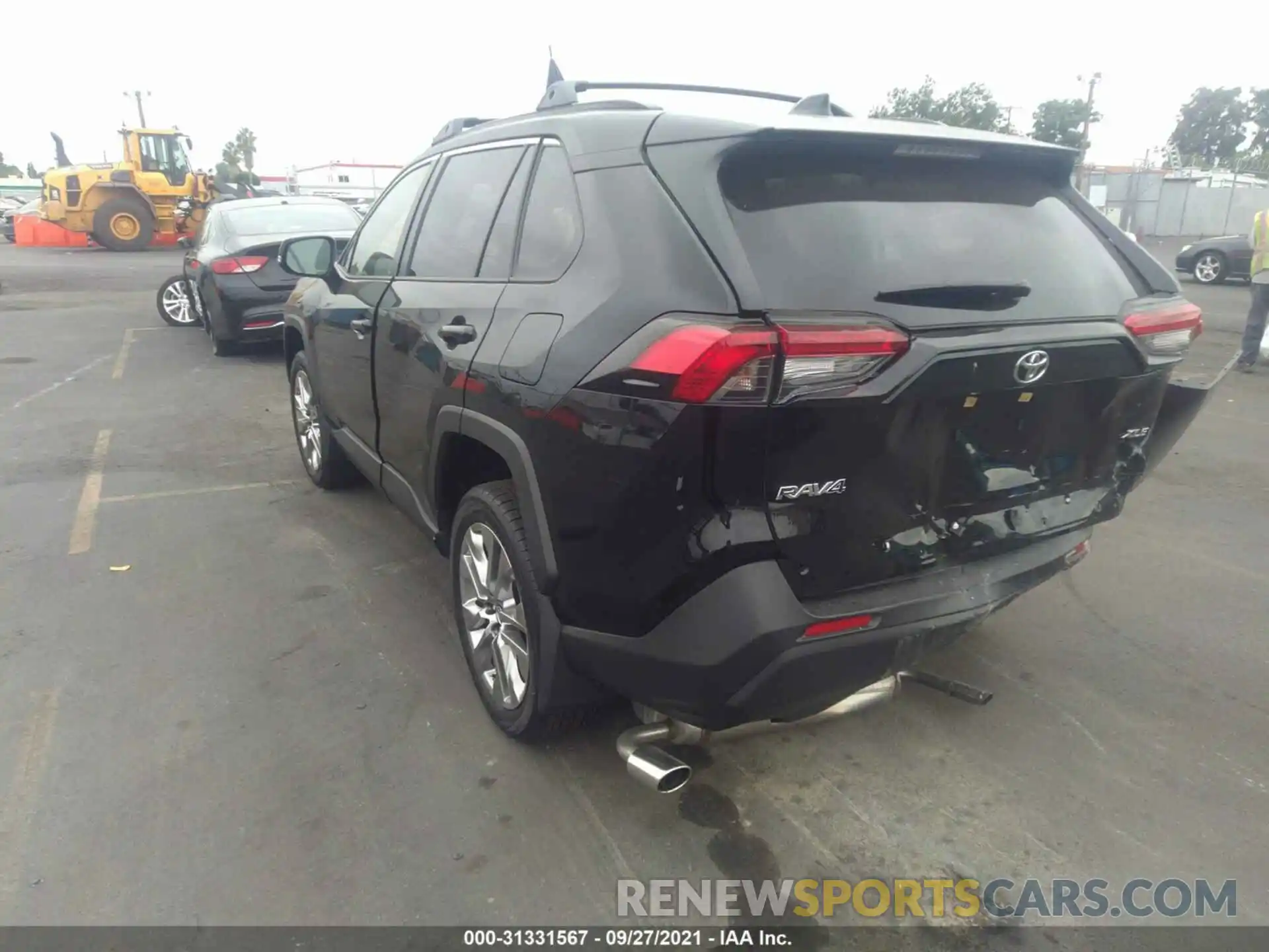 3 Photograph of a damaged car JTMC1RFV7MD063161 TOYOTA RAV4 2021