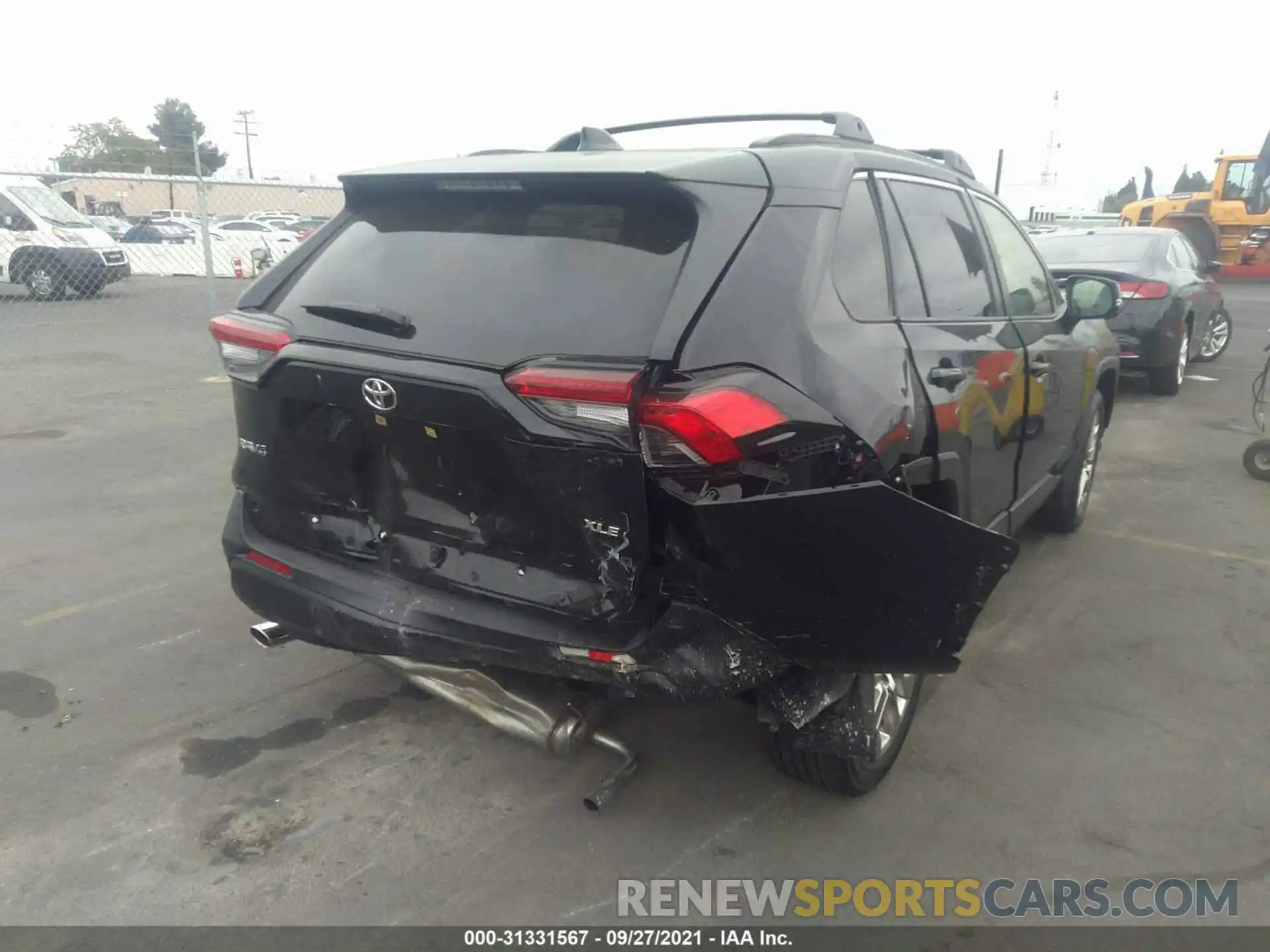 4 Photograph of a damaged car JTMC1RFV7MD063161 TOYOTA RAV4 2021