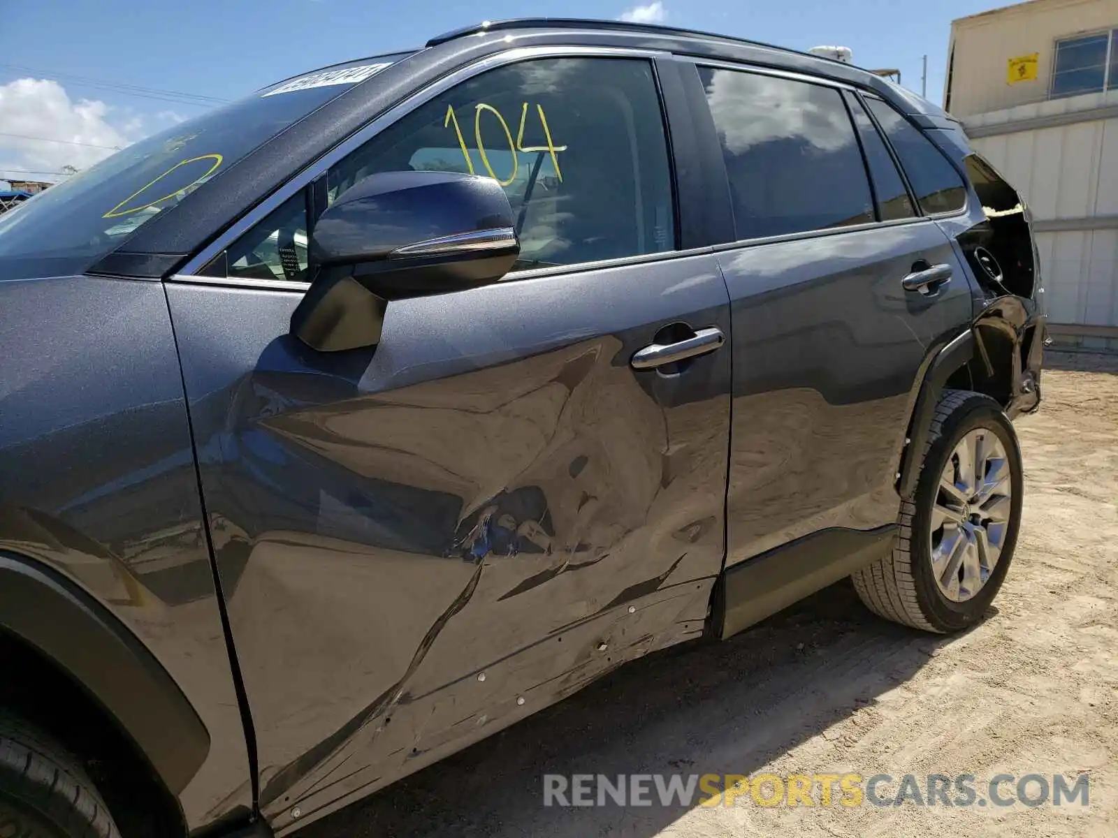 9 Photograph of a damaged car JTMC1RFV7MD079991 TOYOTA RAV4 2021