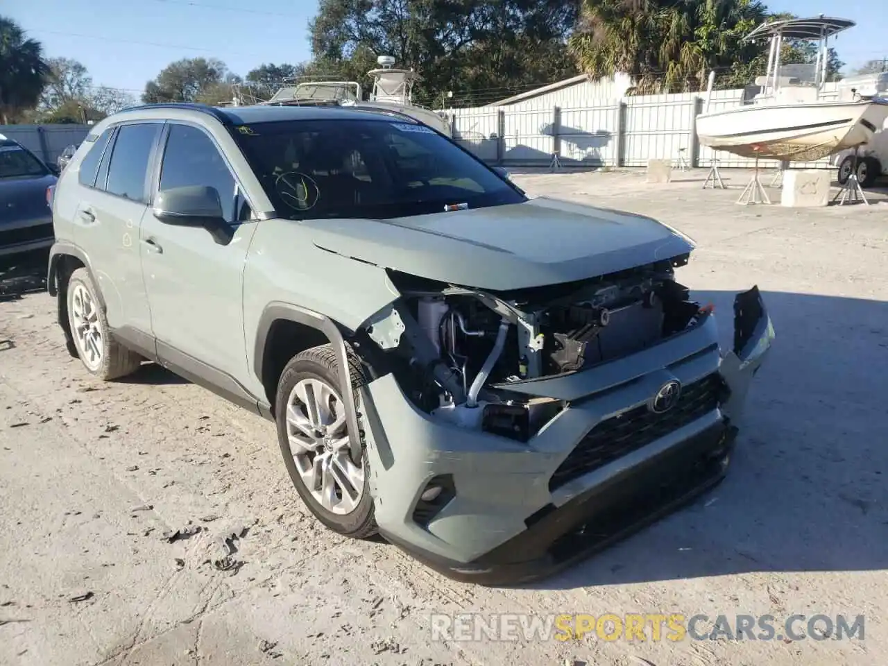 1 Photograph of a damaged car JTMC1RFV8MD074315 TOYOTA RAV4 2021