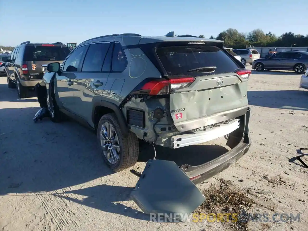 3 Photograph of a damaged car JTMC1RFV8MD074315 TOYOTA RAV4 2021