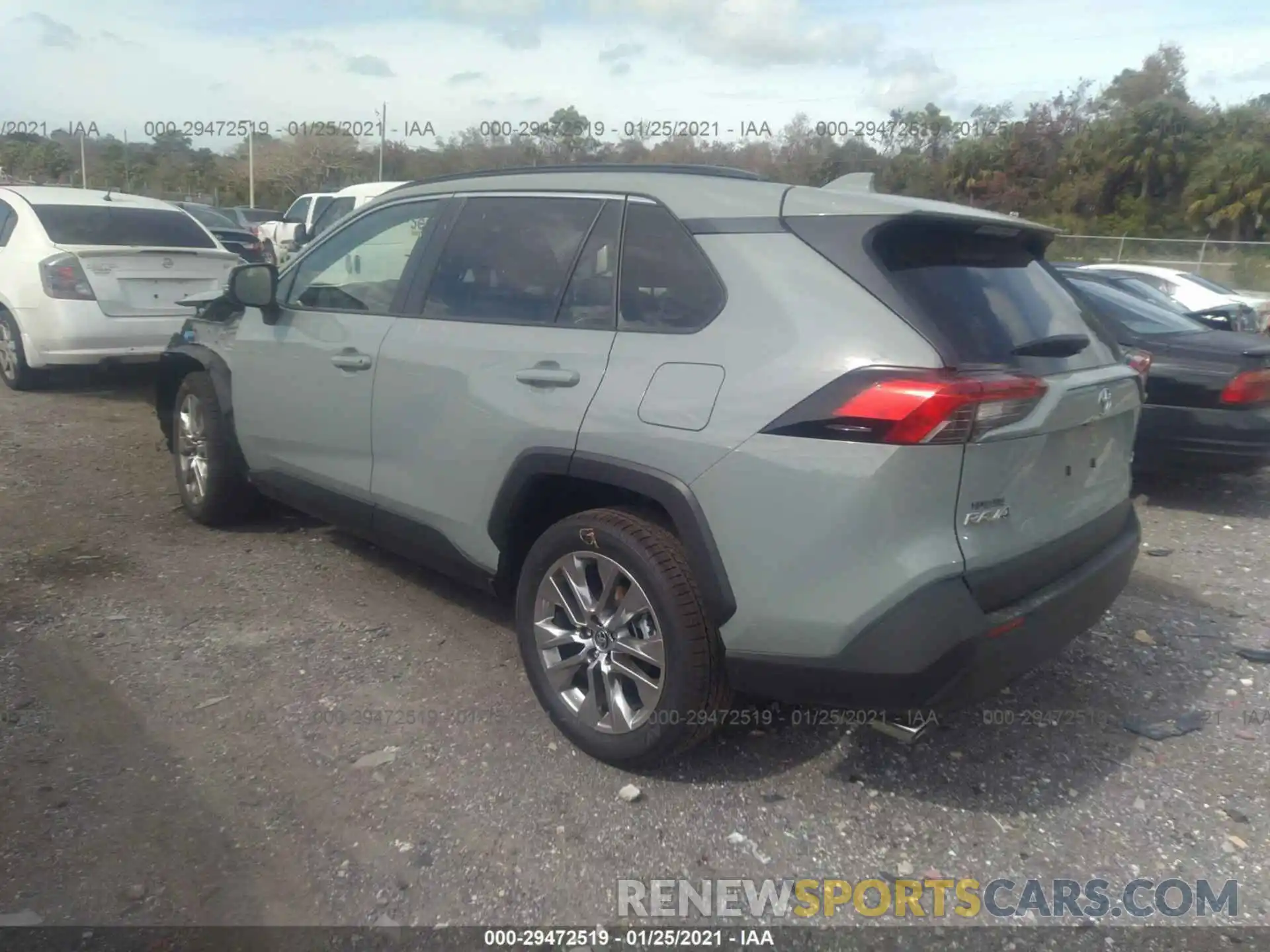 3 Photograph of a damaged car JTMC1RFV9MD070452 TOYOTA RAV4 2021