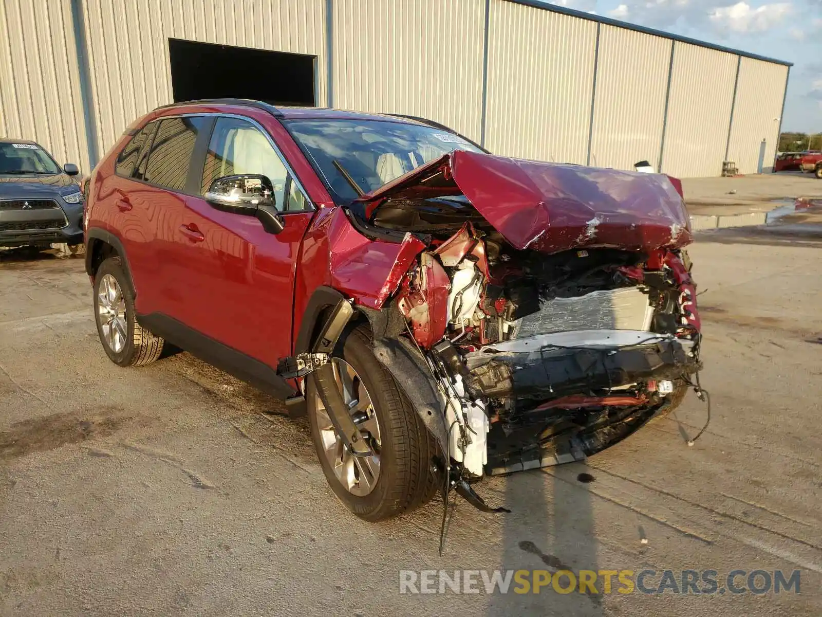 1 Photograph of a damaged car JTMC1RFV9MD071214 TOYOTA RAV4 2021