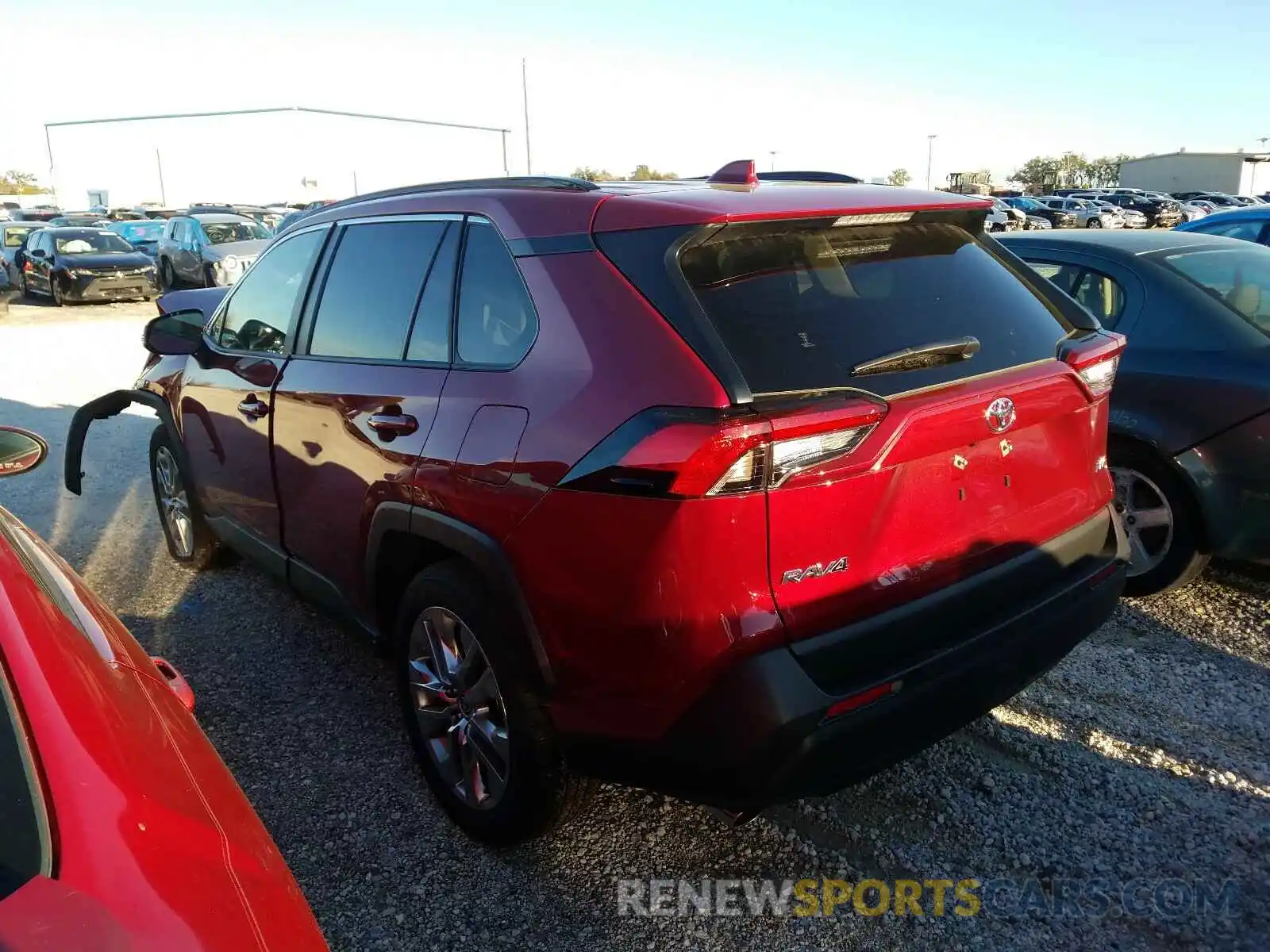 3 Photograph of a damaged car JTMC1RFV9MD071214 TOYOTA RAV4 2021