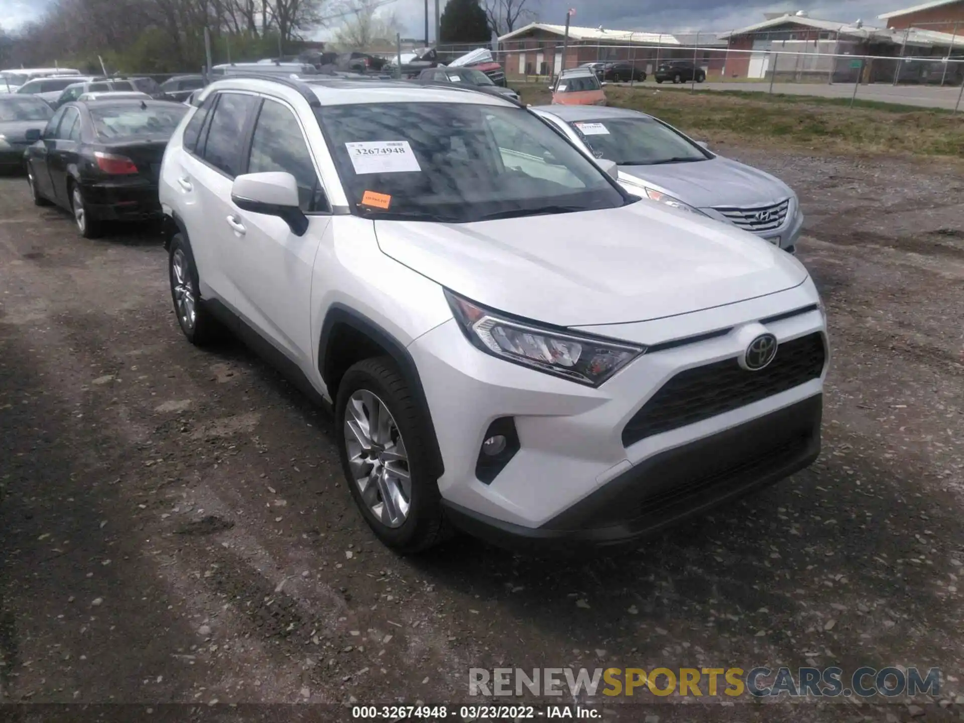 1 Photograph of a damaged car JTMC1RFV9MD080172 TOYOTA RAV4 2021