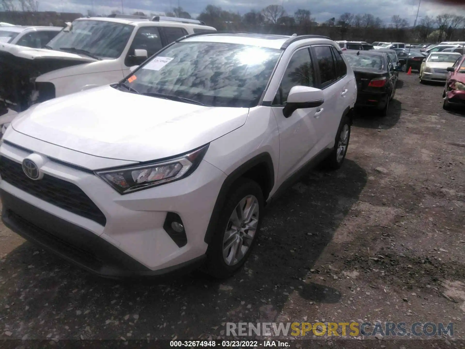 2 Photograph of a damaged car JTMC1RFV9MD080172 TOYOTA RAV4 2021