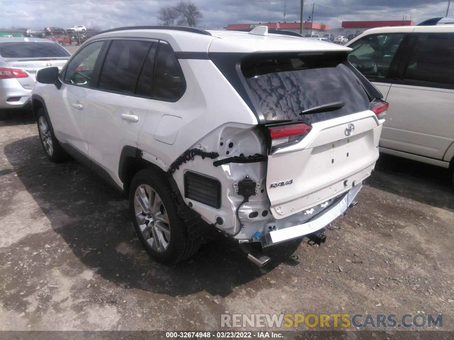 3 Photograph of a damaged car JTMC1RFV9MD080172 TOYOTA RAV4 2021