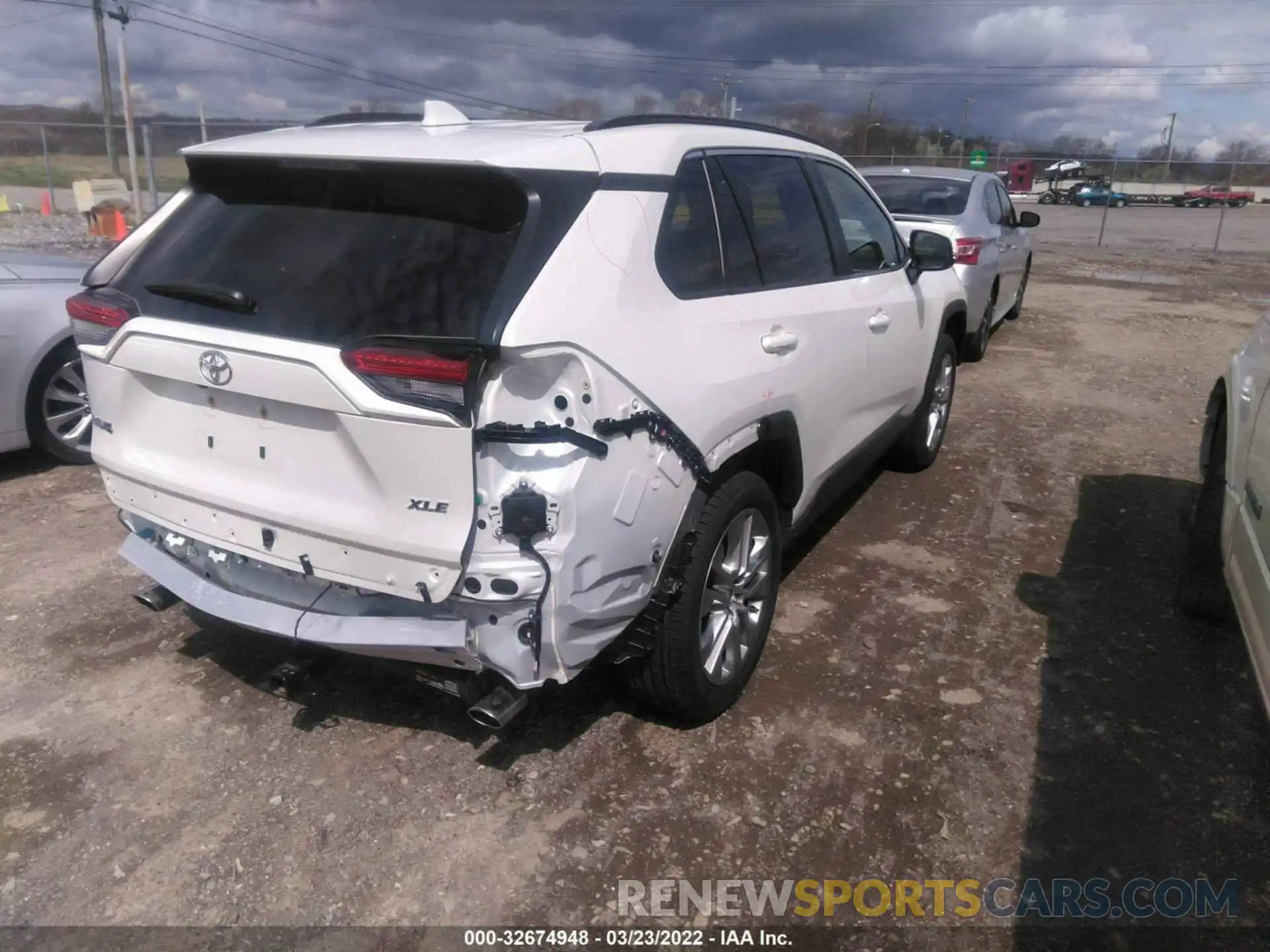 4 Photograph of a damaged car JTMC1RFV9MD080172 TOYOTA RAV4 2021