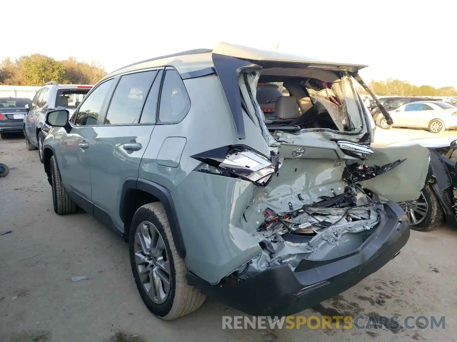 3 Photograph of a damaged car JTMC1RFVXMD062182 TOYOTA RAV4 2021