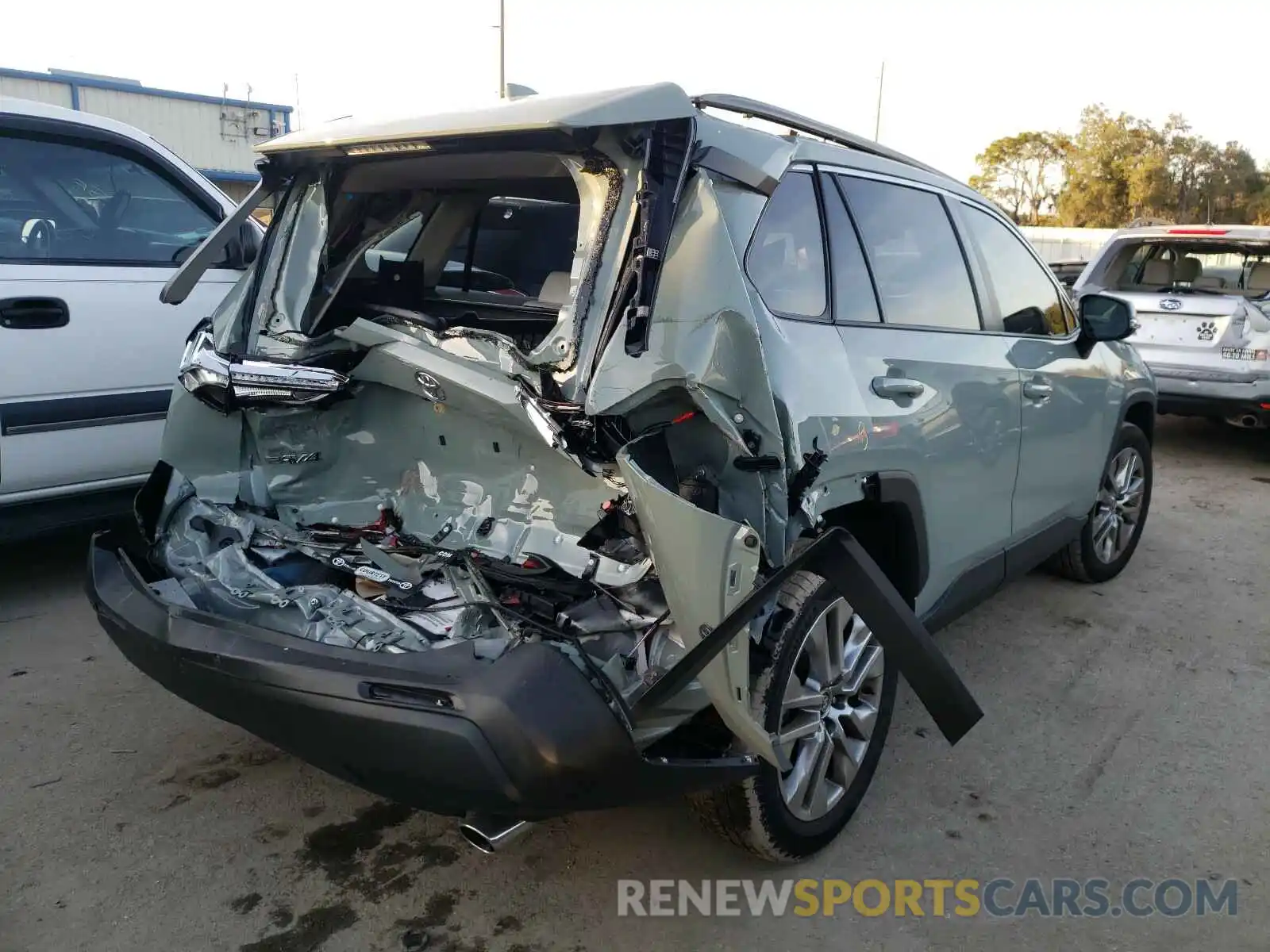 4 Photograph of a damaged car JTMC1RFVXMD062182 TOYOTA RAV4 2021