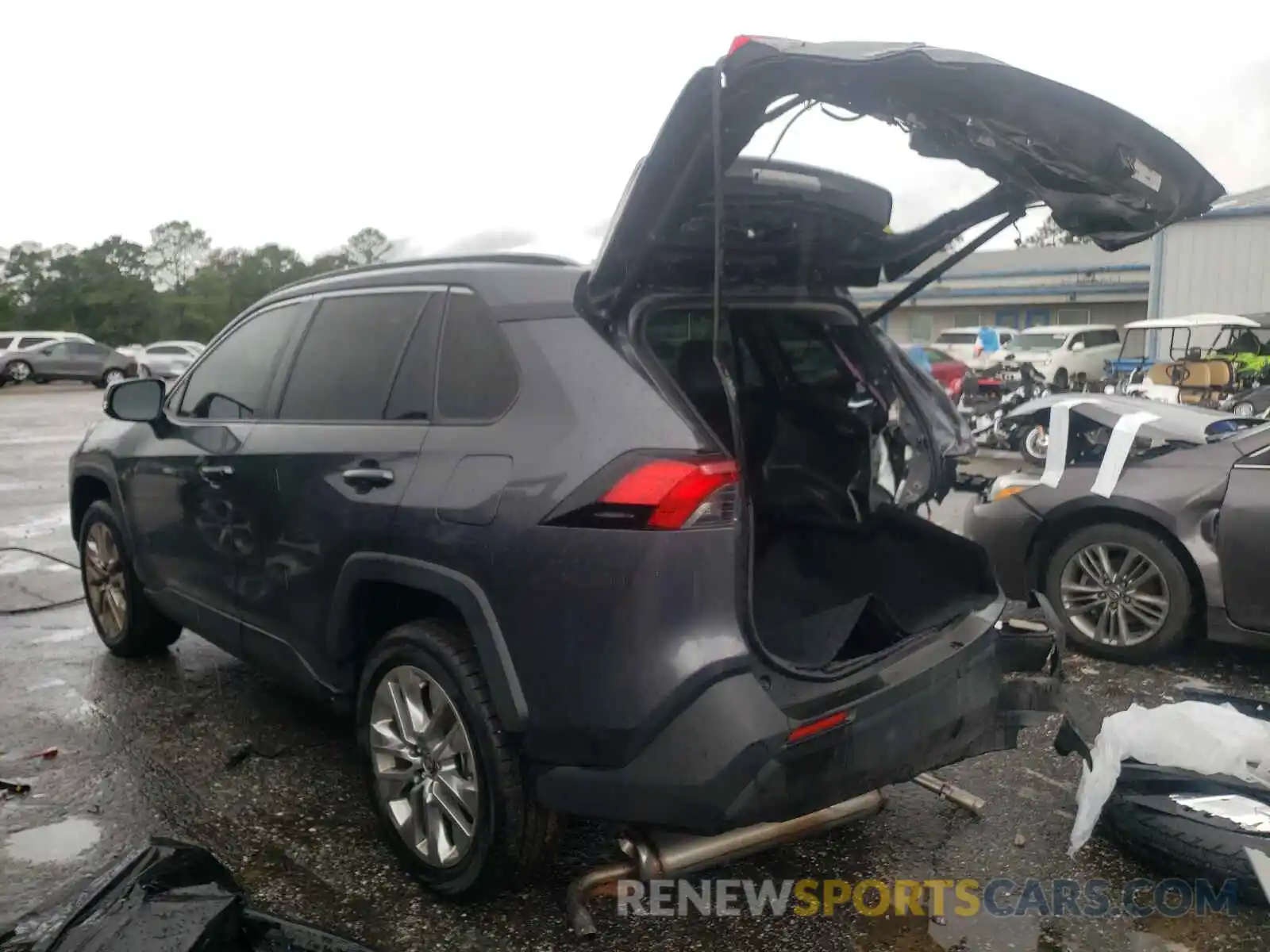 3 Photograph of a damaged car JTMC1RFVXMD065132 TOYOTA RAV4 2021