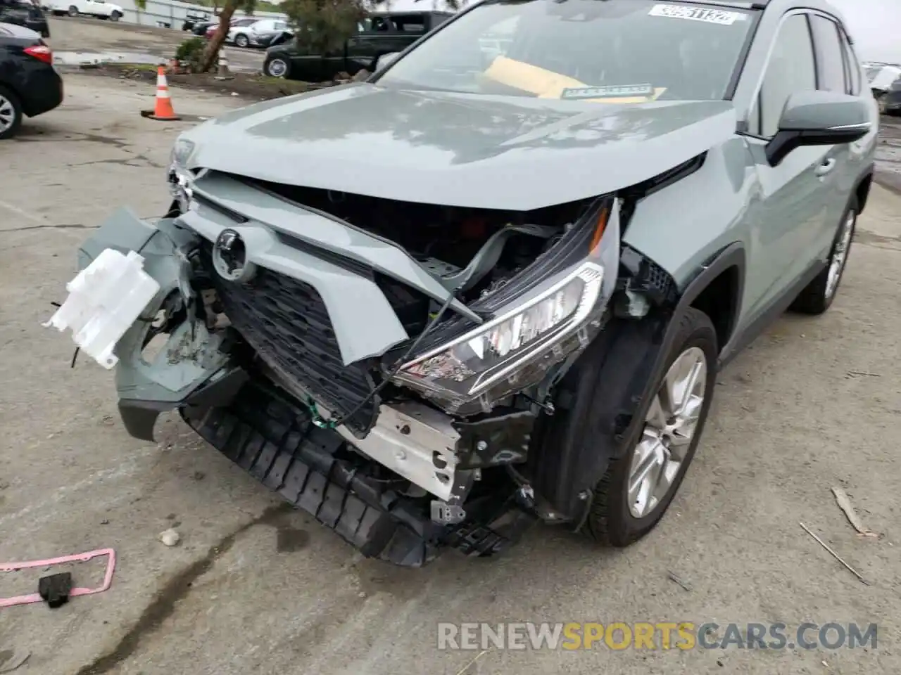 9 Photograph of a damaged car JTMC1RFVXMD067964 TOYOTA RAV4 2021