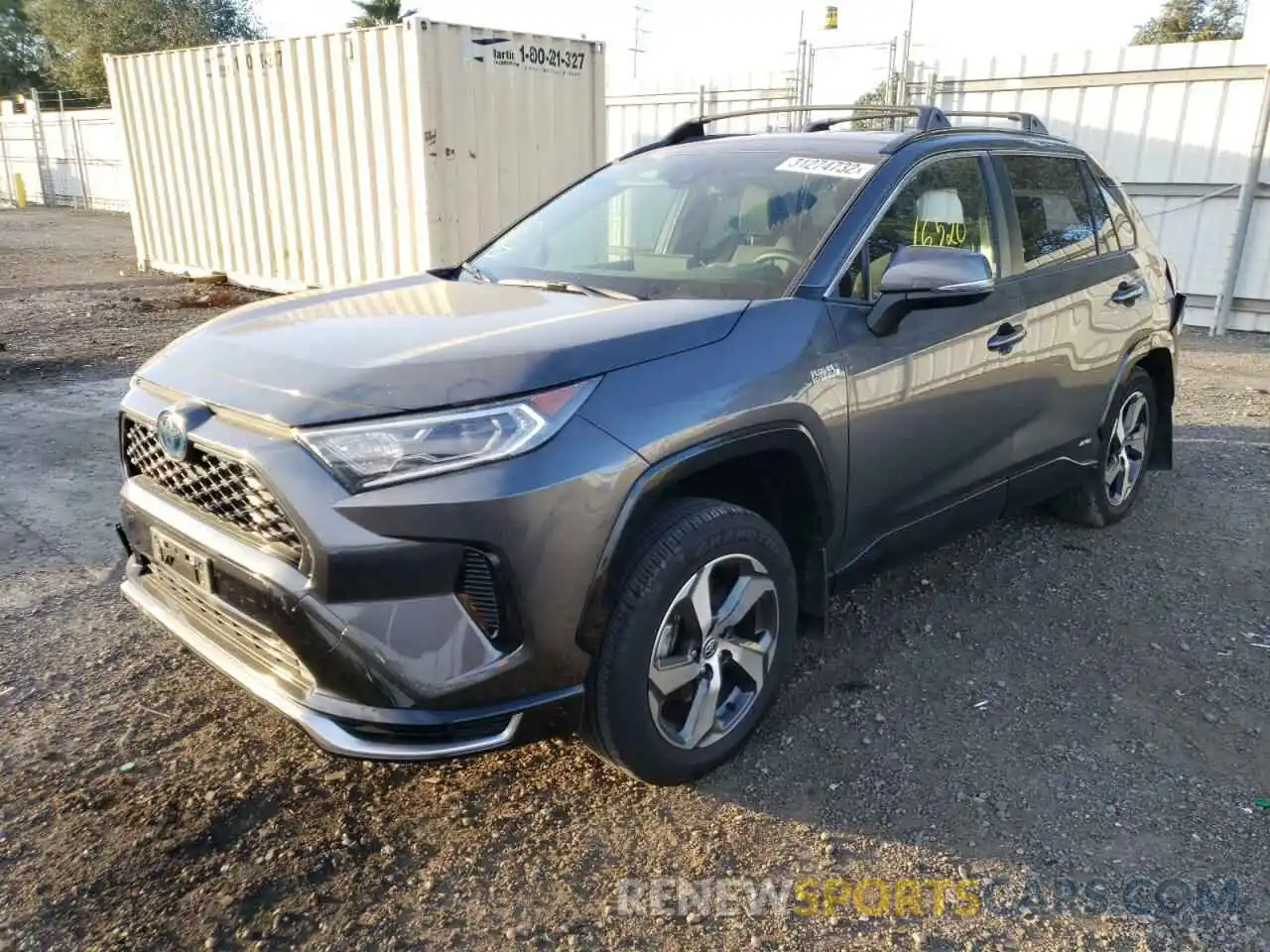 2 Фотография поврежденного автомобиля JTMCB3FV8MD005442 TOYOTA RAV4 2021