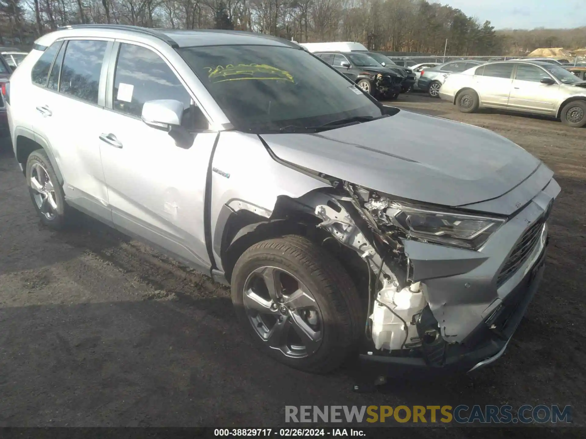 6 Photograph of a damaged car JTMD6RFV0MD013112 TOYOTA RAV4 2021