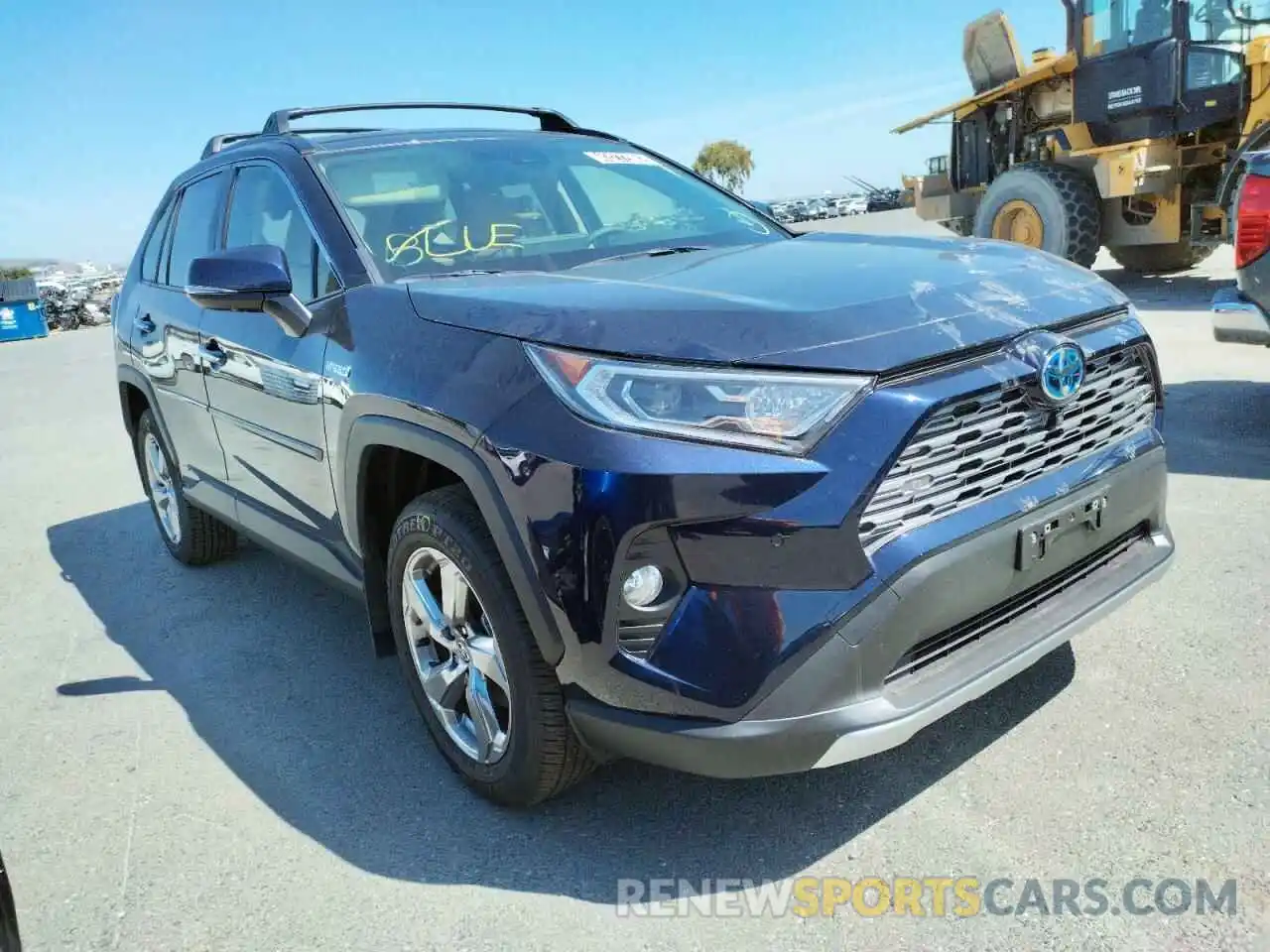 1 Photograph of a damaged car JTMD6RFV0MD043288 TOYOTA RAV4 2021