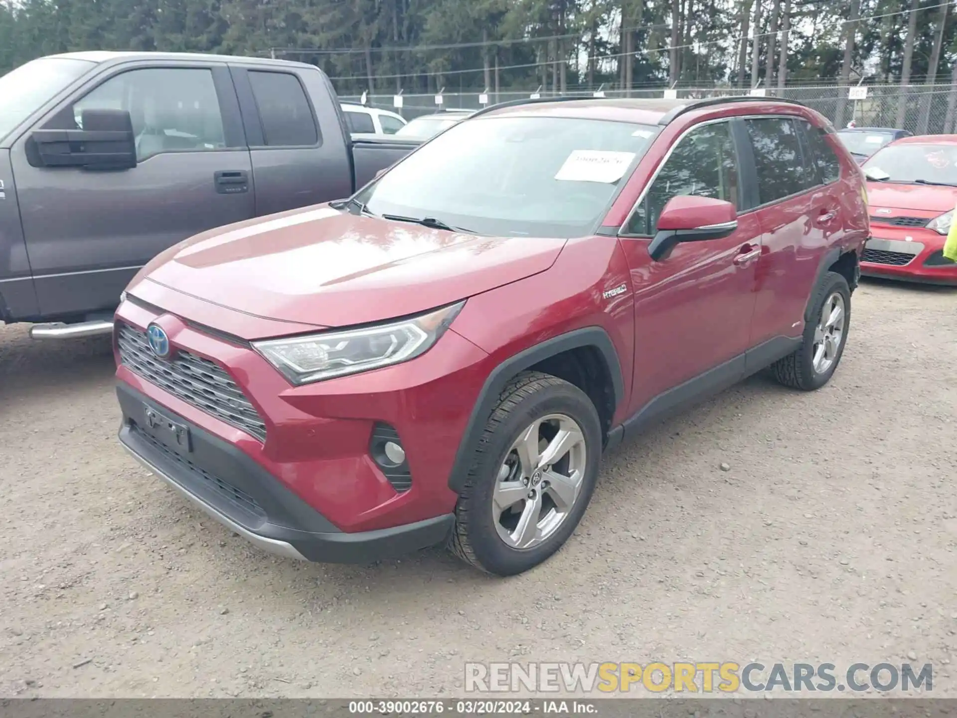 2 Фотография поврежденного автомобиля JTMD6RFV3MD027523 TOYOTA RAV4 2021