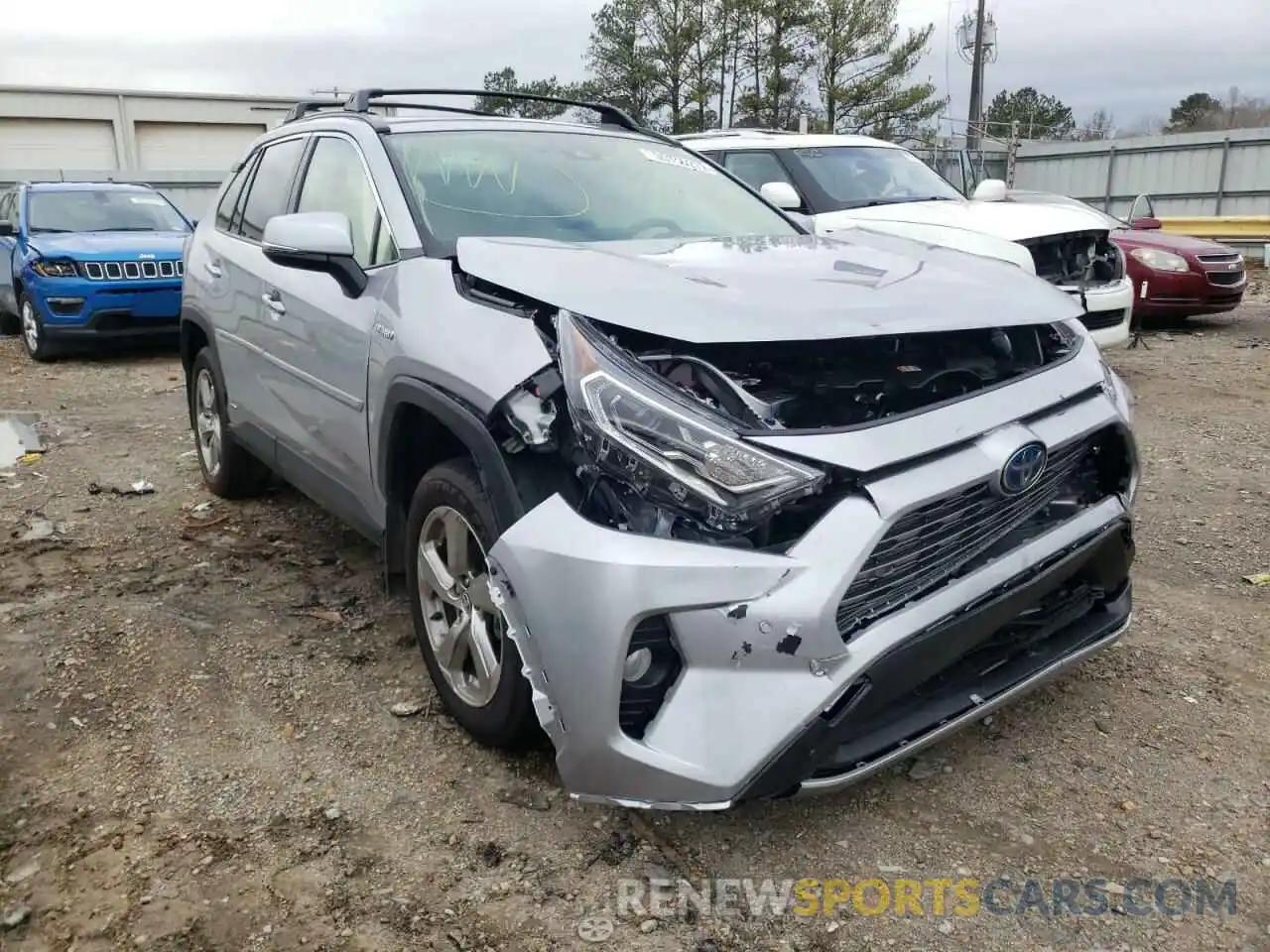 1 Photograph of a damaged car JTMD6RFV3MD034908 TOYOTA RAV4 2021