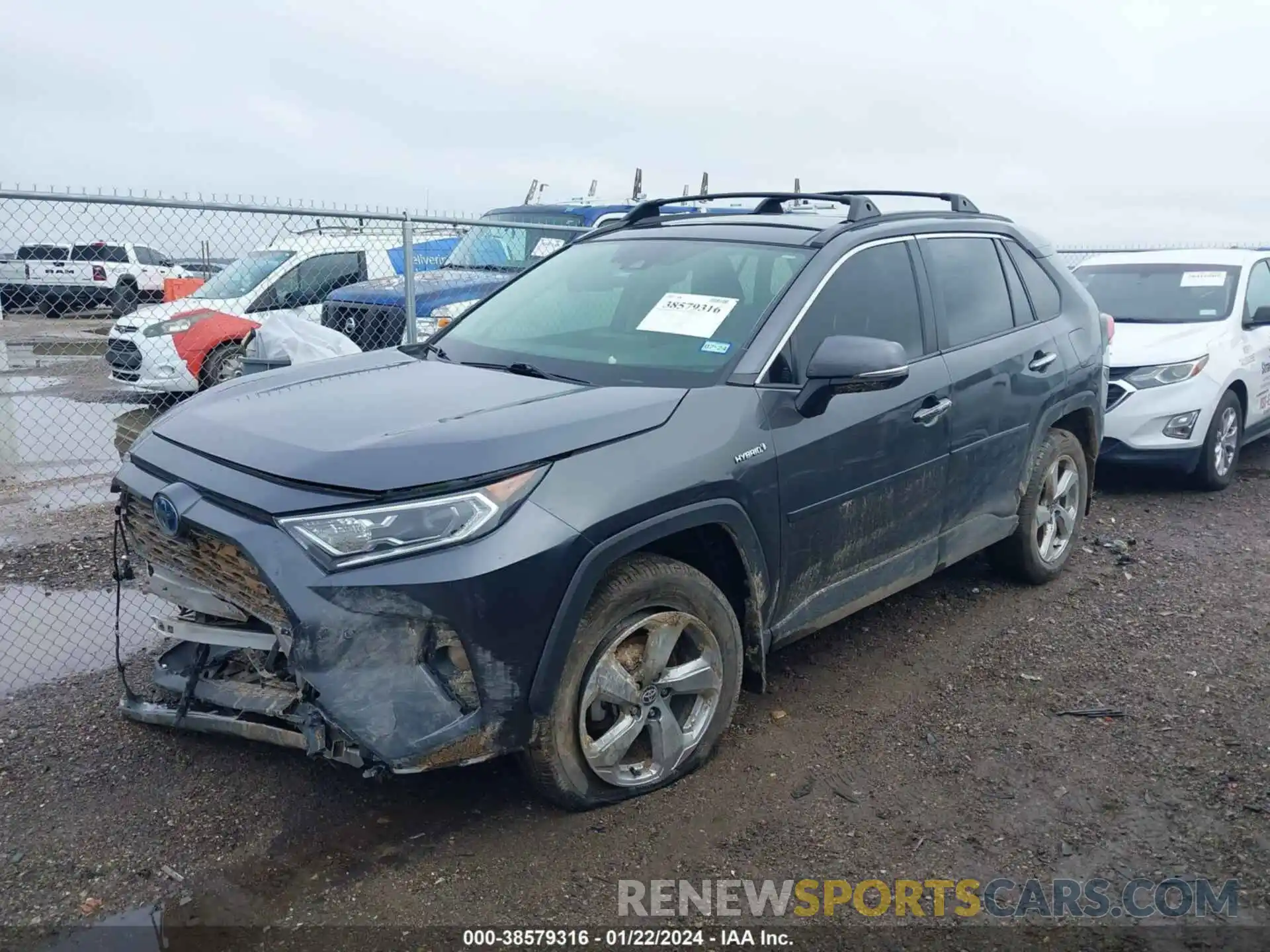 2 Photograph of a damaged car JTMD6RFV4MD514875 TOYOTA RAV4 2021