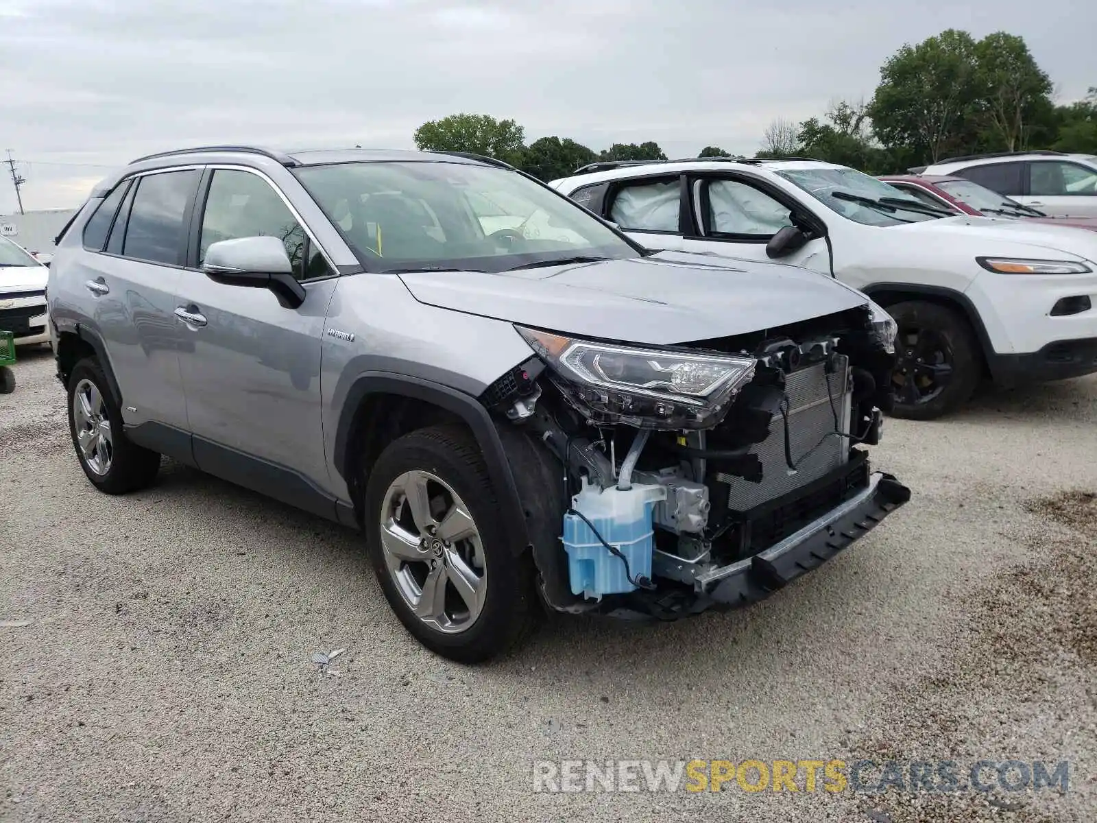 1 Photograph of a damaged car JTMD6RFV5MD012263 TOYOTA RAV4 2021