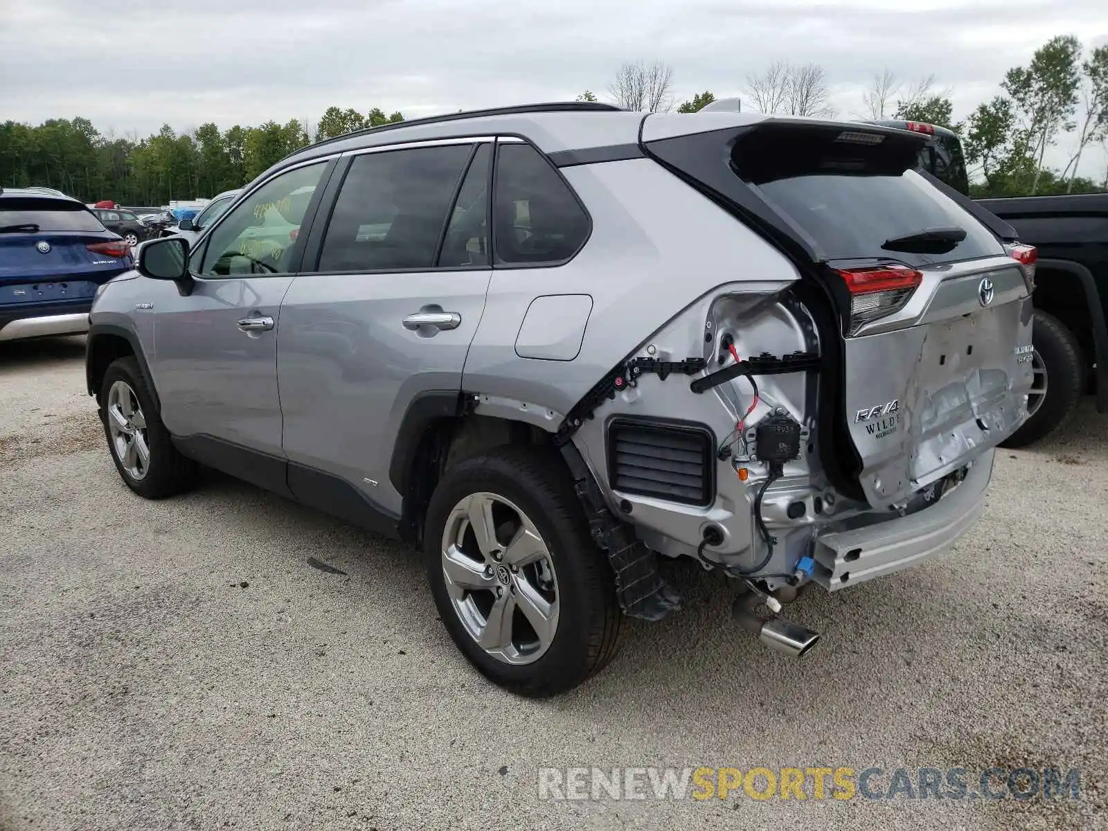 3 Photograph of a damaged car JTMD6RFV5MD012263 TOYOTA RAV4 2021