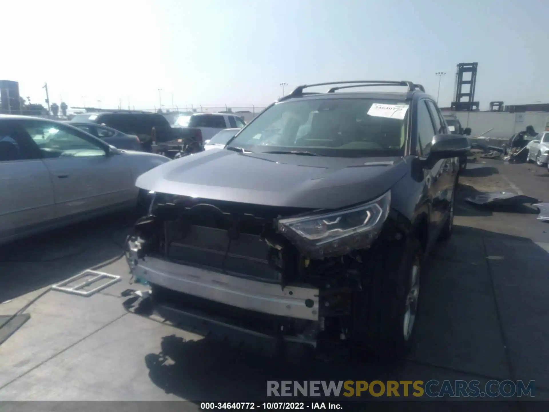 6 Photograph of a damaged car JTMD6RFV5MD013266 TOYOTA RAV4 2021