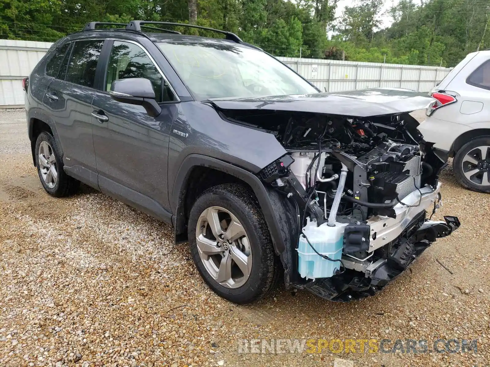 1 Photograph of a damaged car JTMD6RFV5MD020587 TOYOTA RAV4 2021