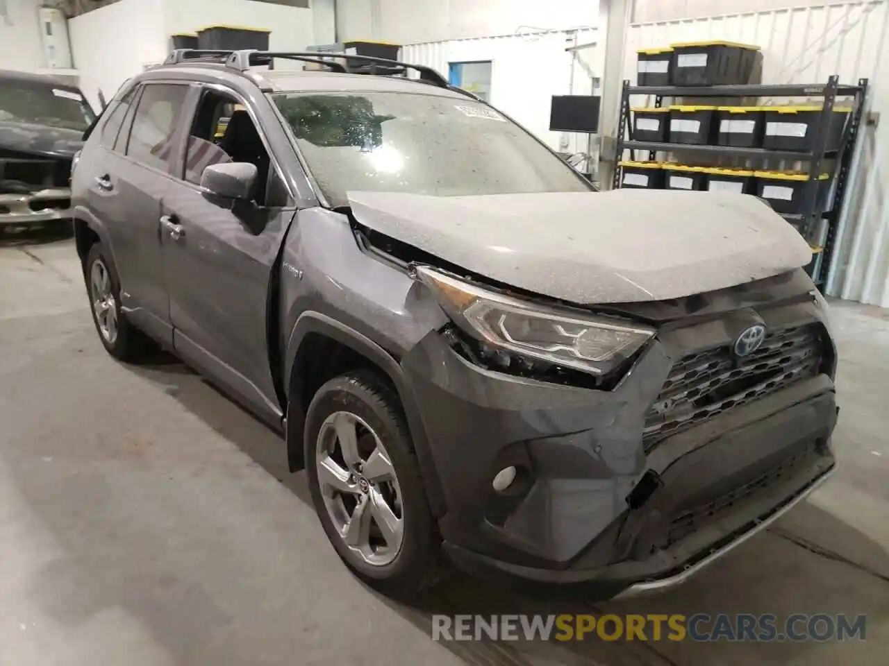 1 Photograph of a damaged car JTMD6RFV5MD035025 TOYOTA RAV4 2021