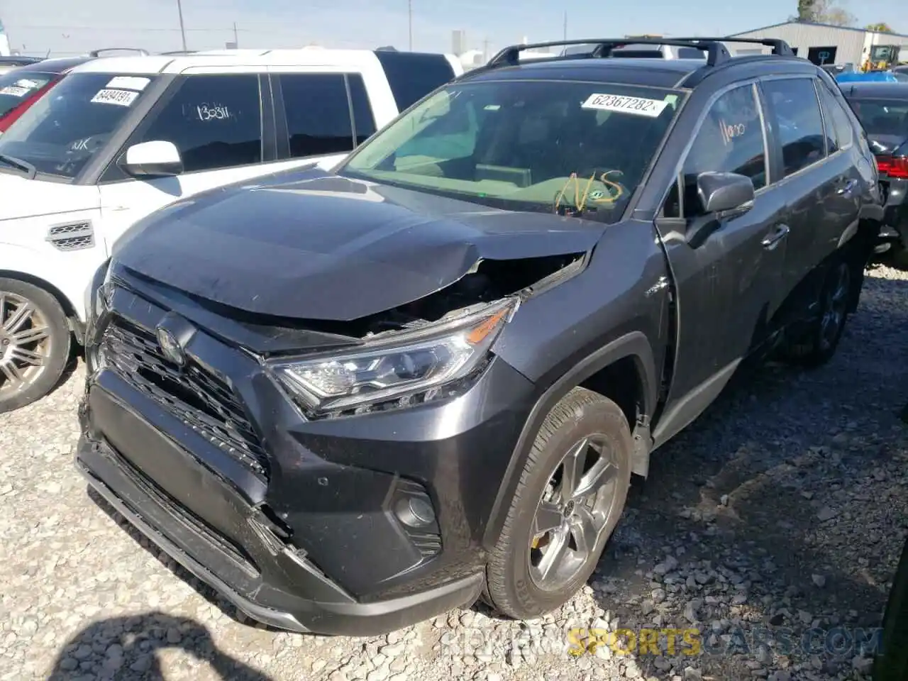 2 Photograph of a damaged car JTMD6RFV5MD035025 TOYOTA RAV4 2021