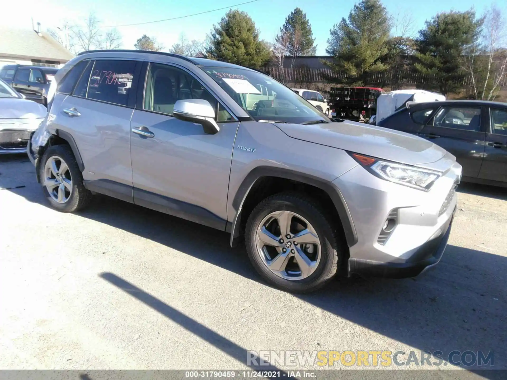 1 Photograph of a damaged car JTMD6RFV6MD019089 TOYOTA RAV4 2021