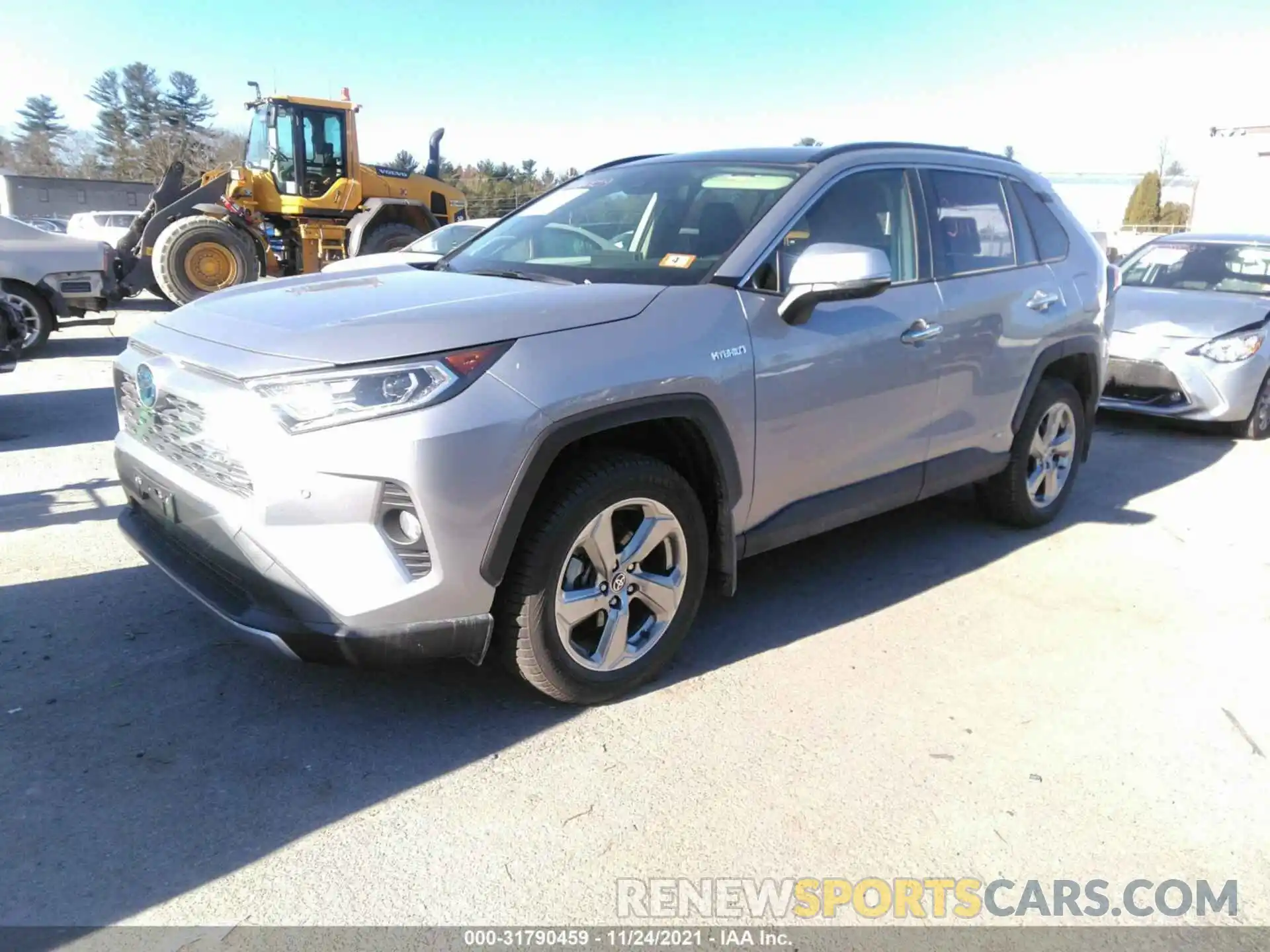 2 Photograph of a damaged car JTMD6RFV6MD019089 TOYOTA RAV4 2021