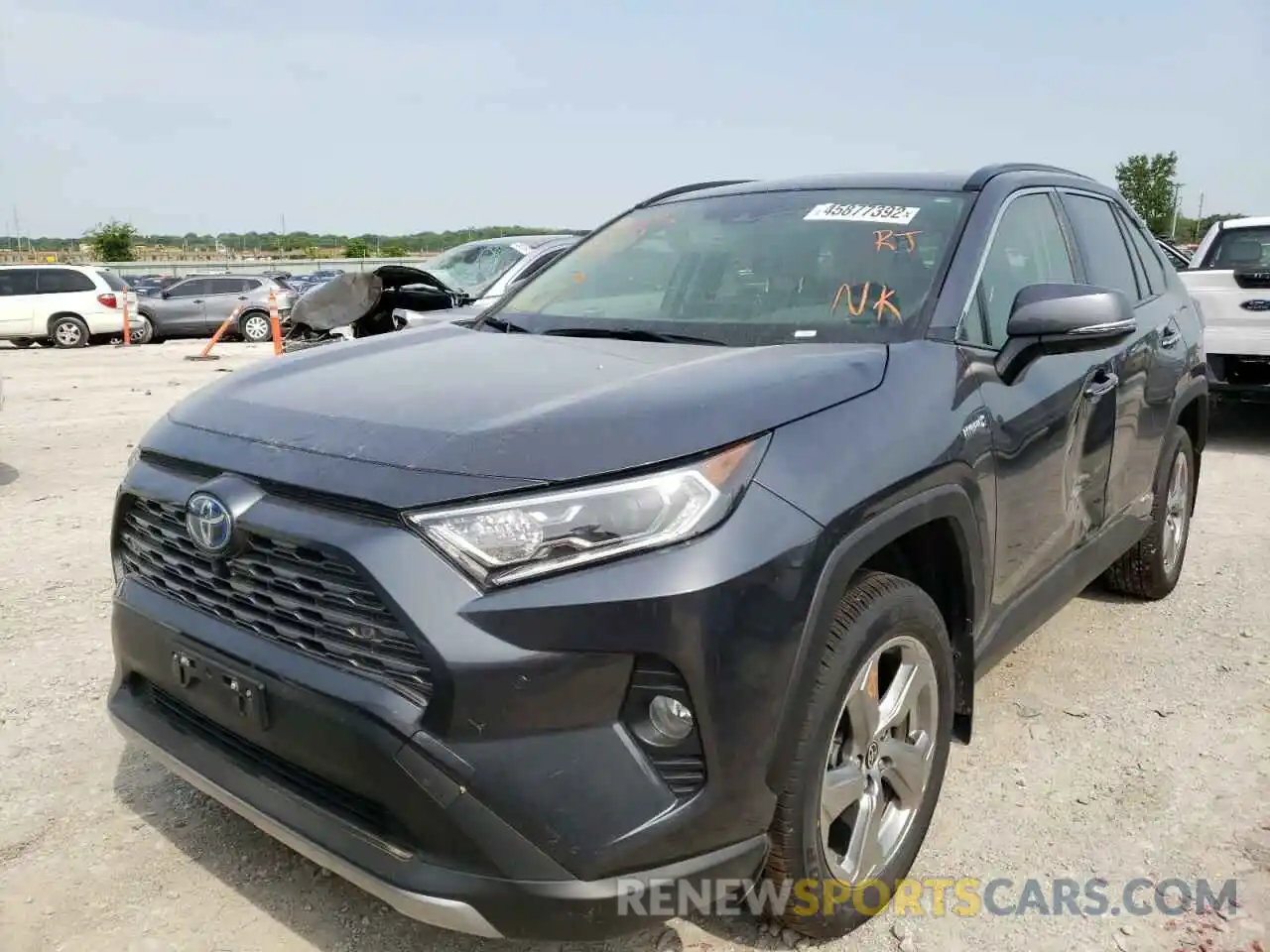 2 Photograph of a damaged car JTMD6RFV6MD033882 TOYOTA RAV4 2021