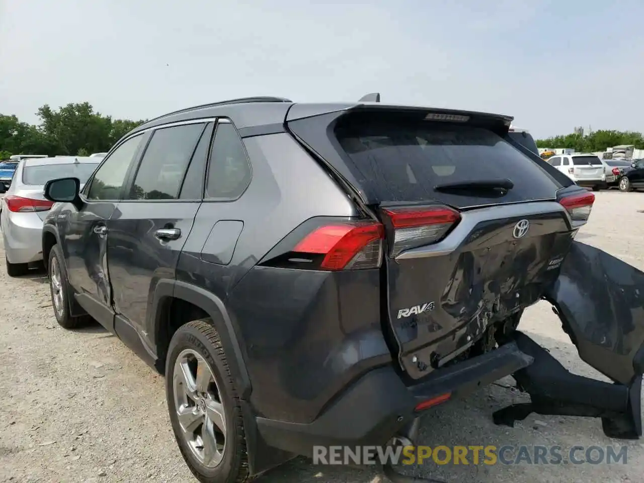 3 Photograph of a damaged car JTMD6RFV6MD033882 TOYOTA RAV4 2021