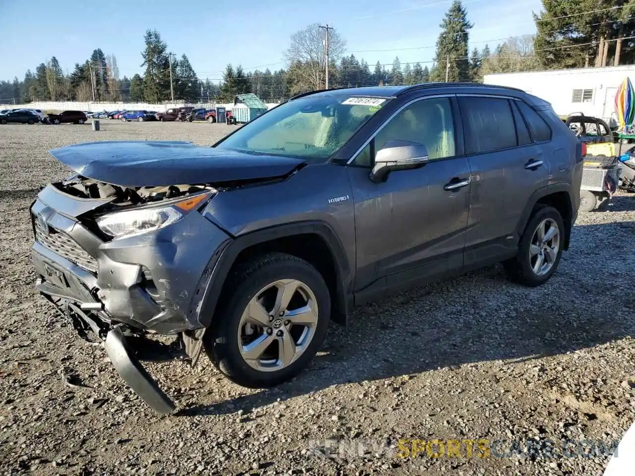 1 Photograph of a damaged car JTMD6RFV7MD021210 TOYOTA RAV4 2021