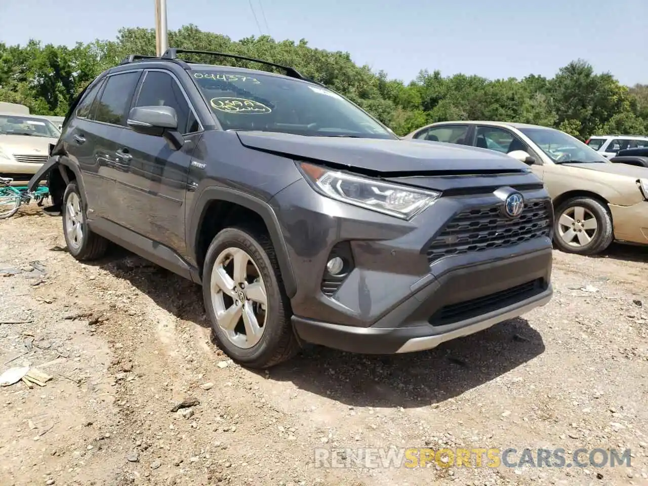 1 Photograph of a damaged car JTMD6RFV7MD044373 TOYOTA RAV4 2021