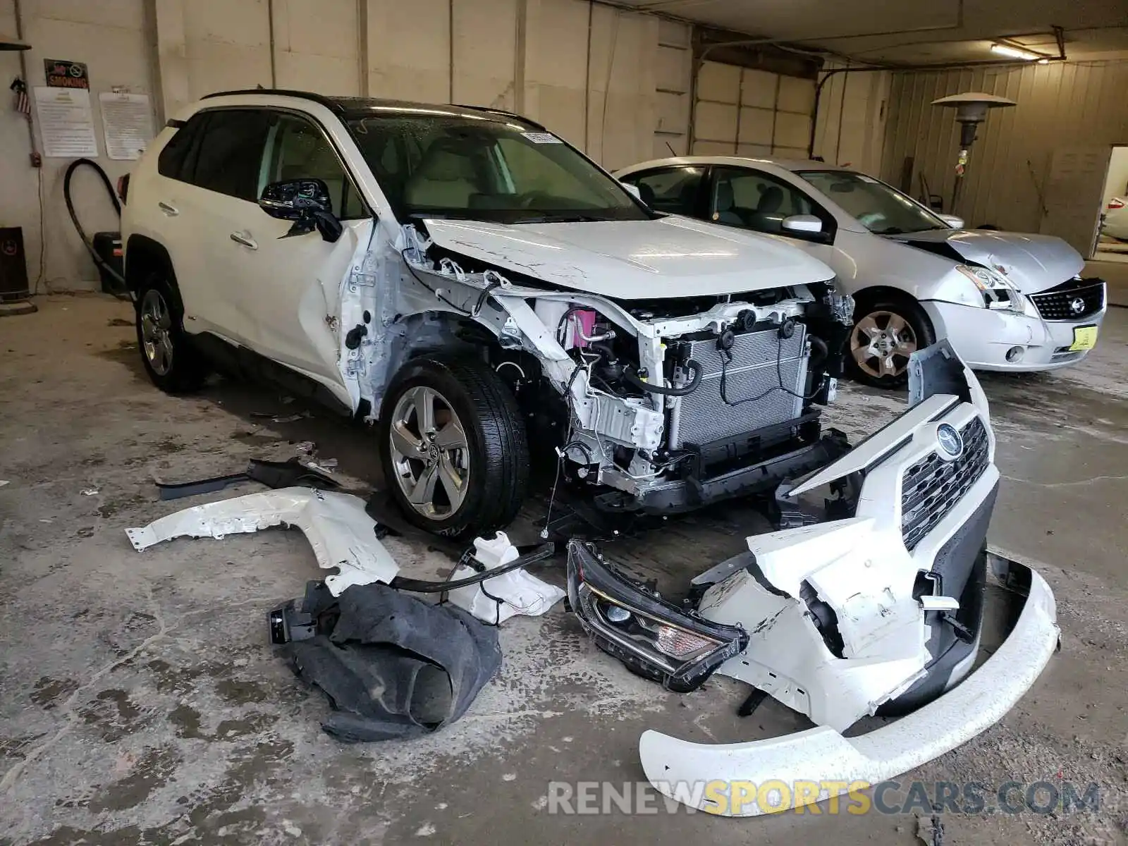 1 Фотография поврежденного автомобиля JTMD6RFV8MD014184 TOYOTA RAV4 2021