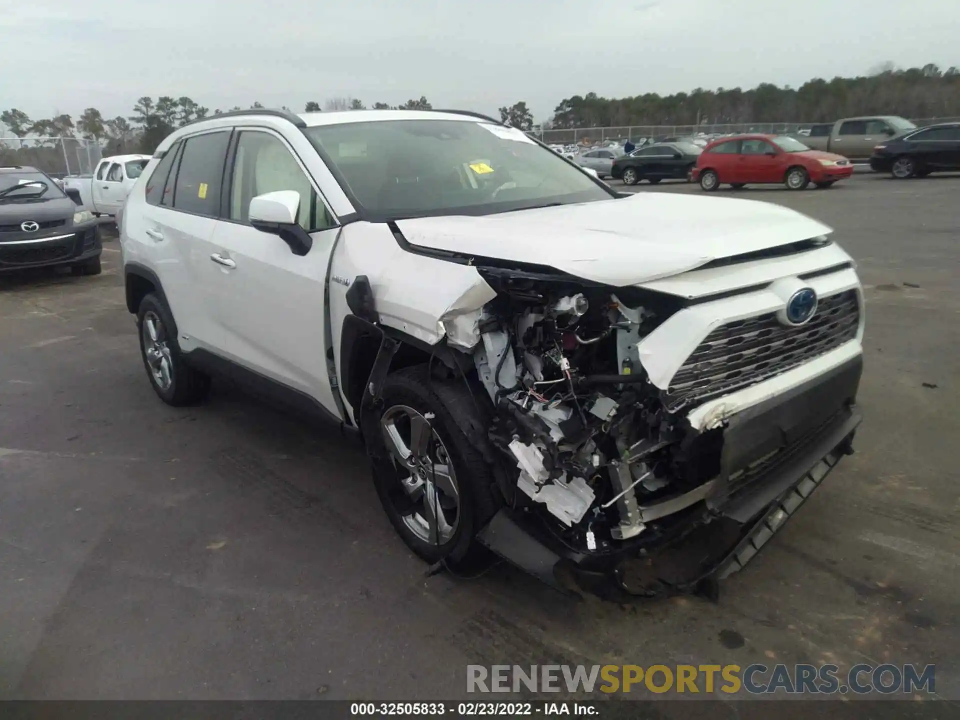 1 Photograph of a damaged car JTMD6RFV8MJ011576 TOYOTA RAV4 2021