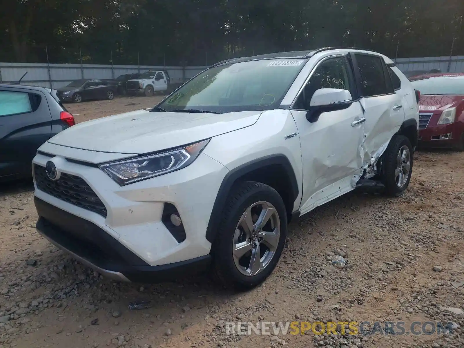 2 Photograph of a damaged car JTMD6RFV9MD024738 TOYOTA RAV4 2021