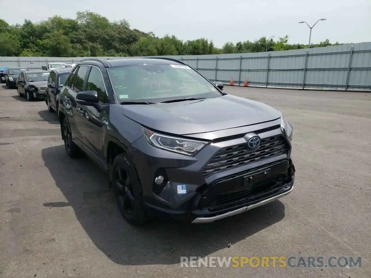 1 Photograph of a damaged car JTME6RFV0MD507894 TOYOTA RAV4 2021