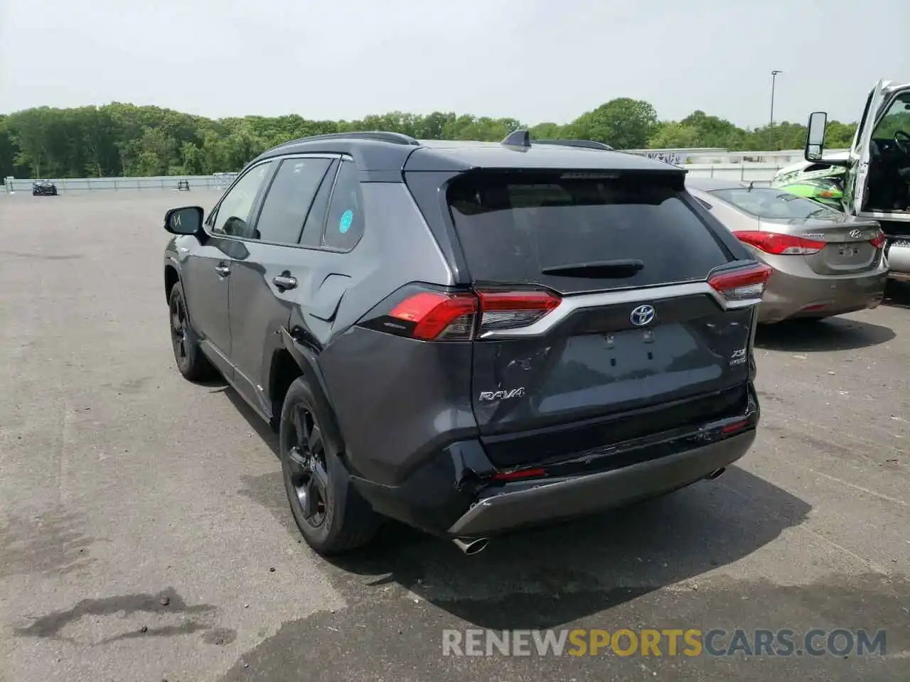 3 Photograph of a damaged car JTME6RFV0MD507894 TOYOTA RAV4 2021