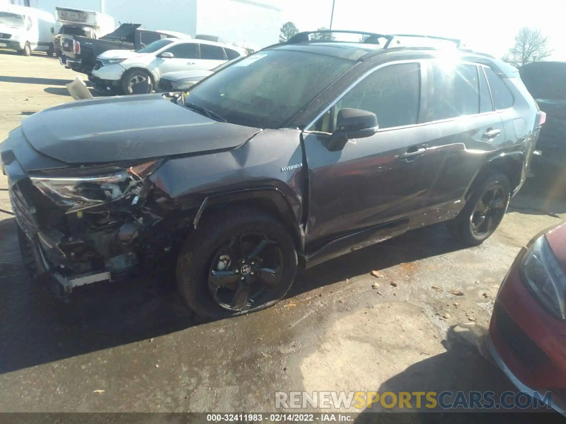 2 Photograph of a damaged car JTME6RFV0MD515591 TOYOTA RAV4 2021