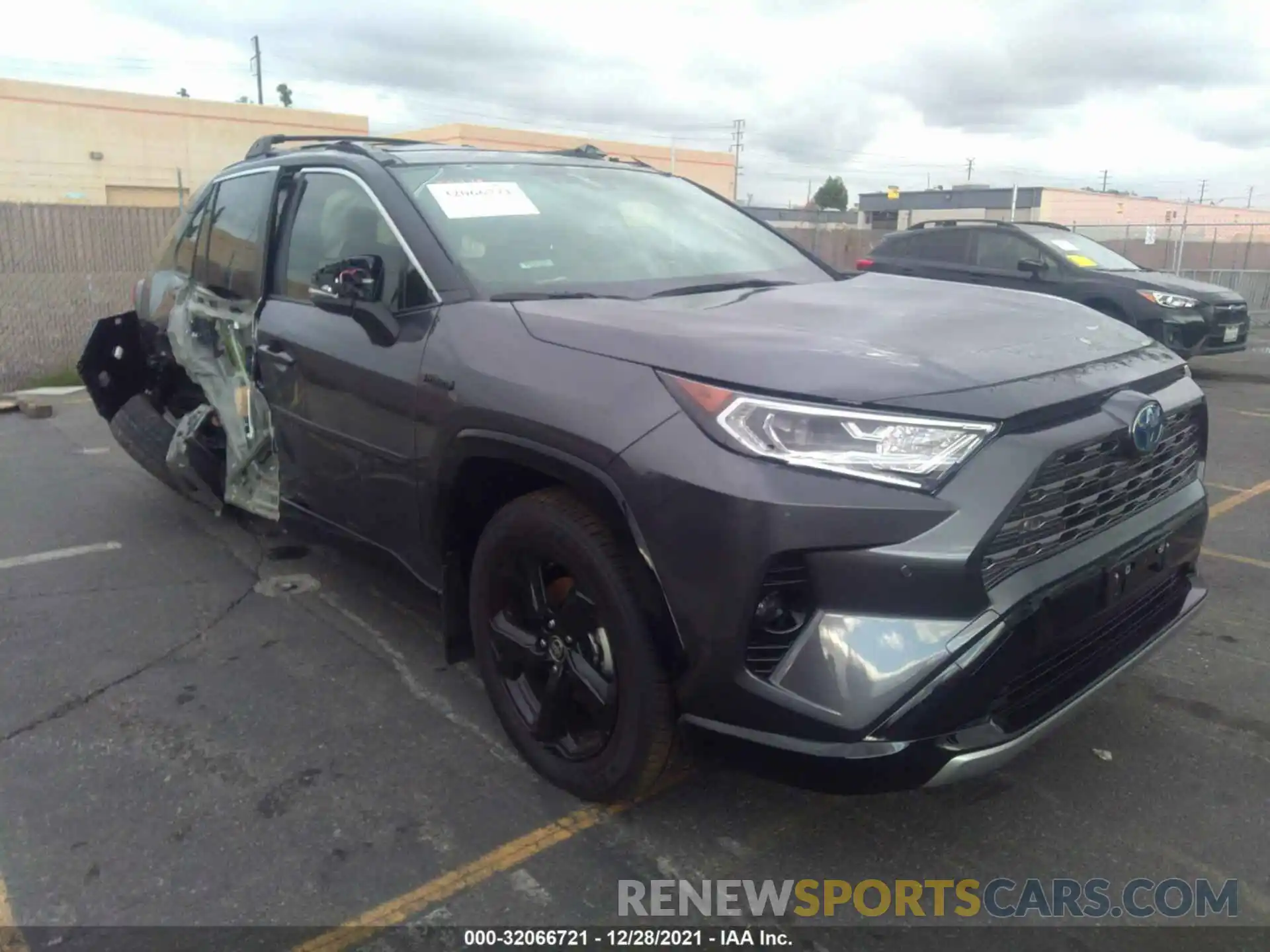 1 Photograph of a damaged car JTME6RFV0MD515719 TOYOTA RAV4 2021