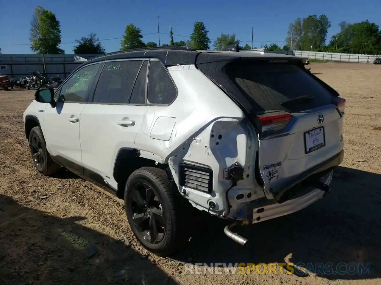 3 Photograph of a damaged car JTME6RFV0MD517423 TOYOTA RAV4 2021