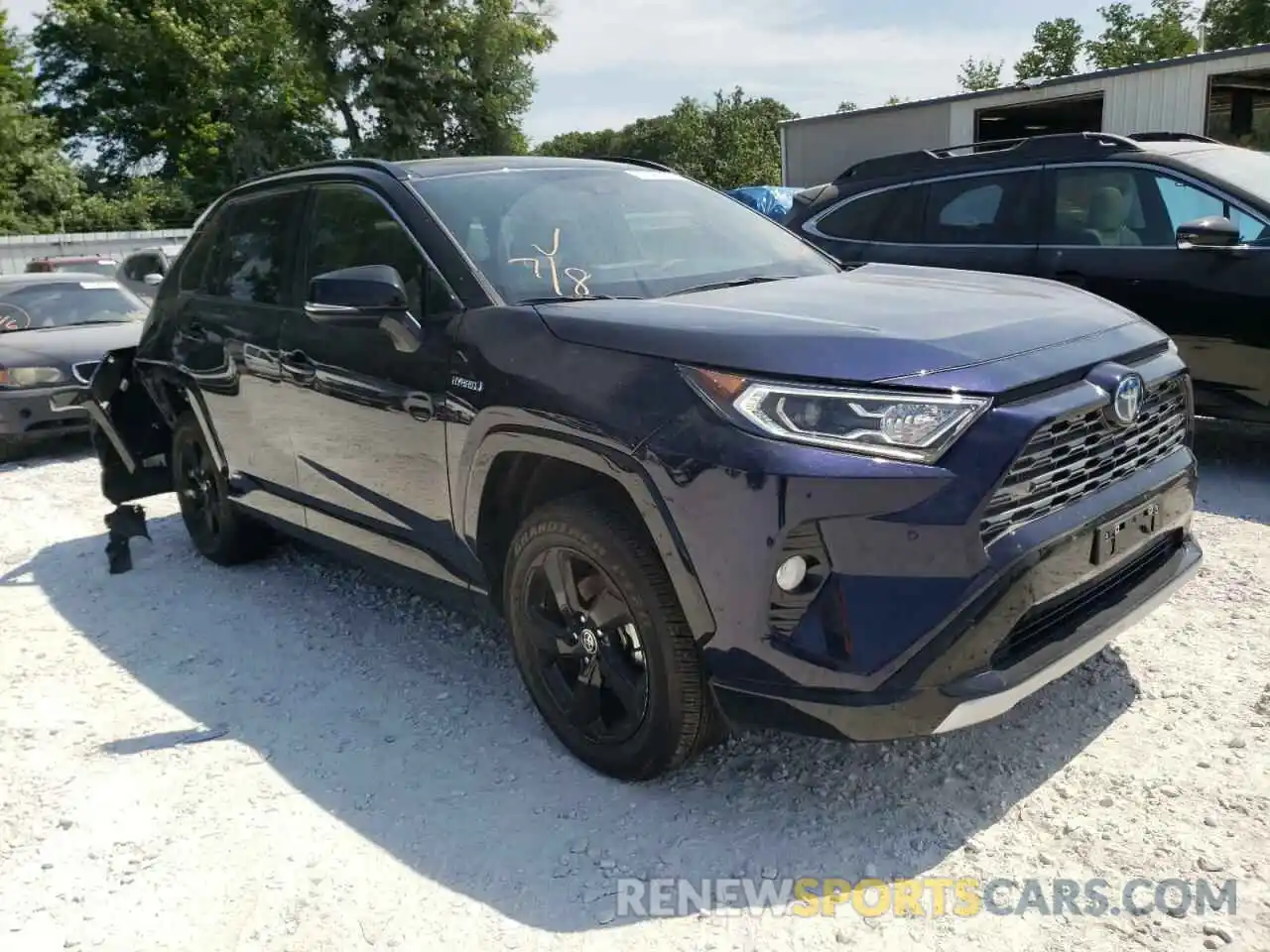 1 Photograph of a damaged car JTME6RFV1MD508343 TOYOTA RAV4 2021