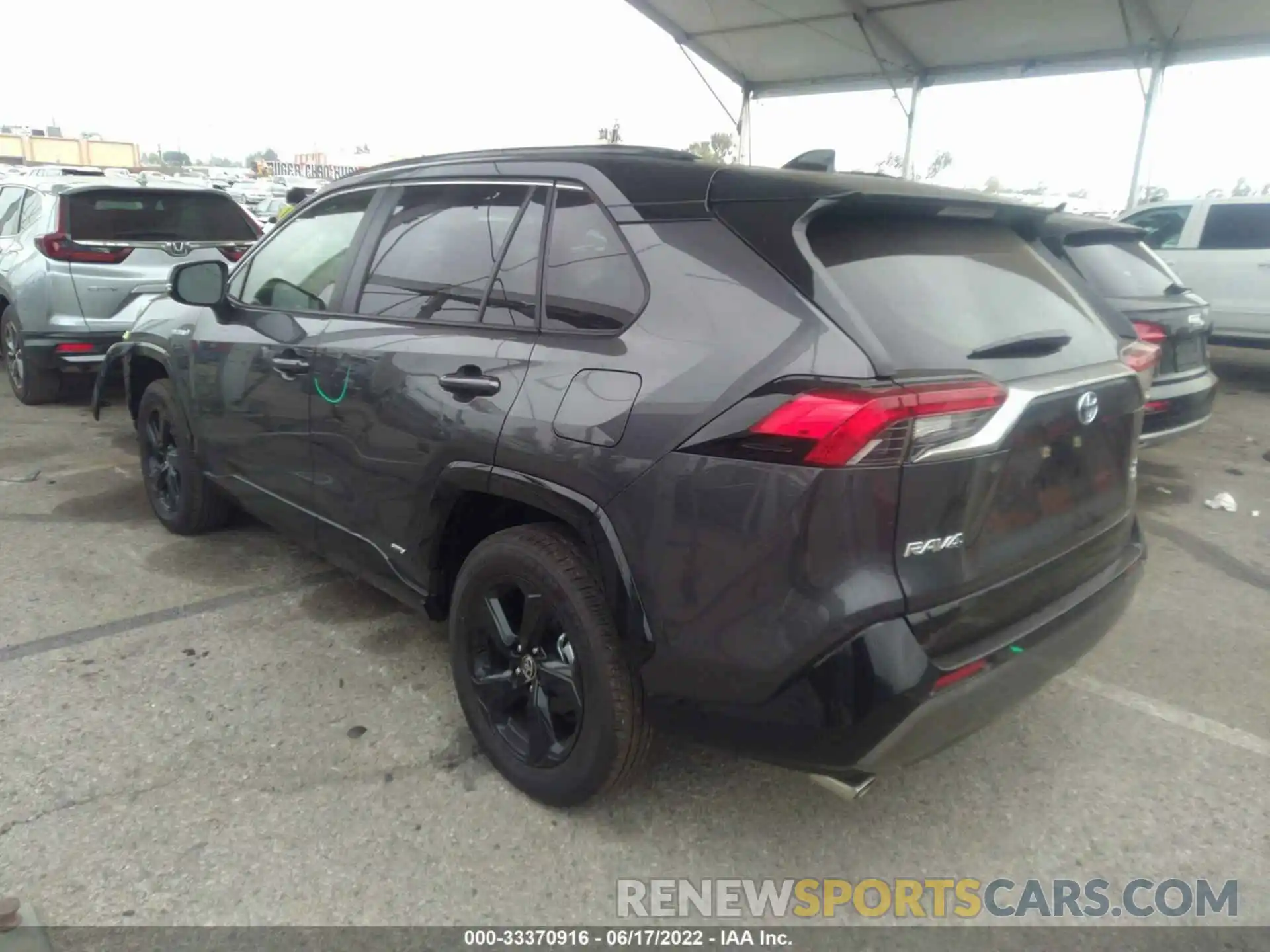 3 Photograph of a damaged car JTME6RFV1MJ012072 TOYOTA RAV4 2021