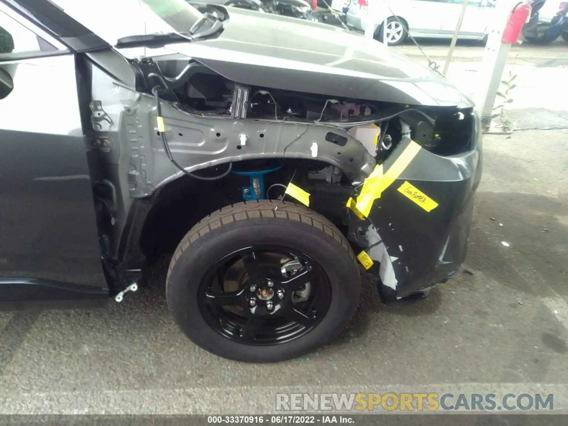 6 Photograph of a damaged car JTME6RFV1MJ012072 TOYOTA RAV4 2021