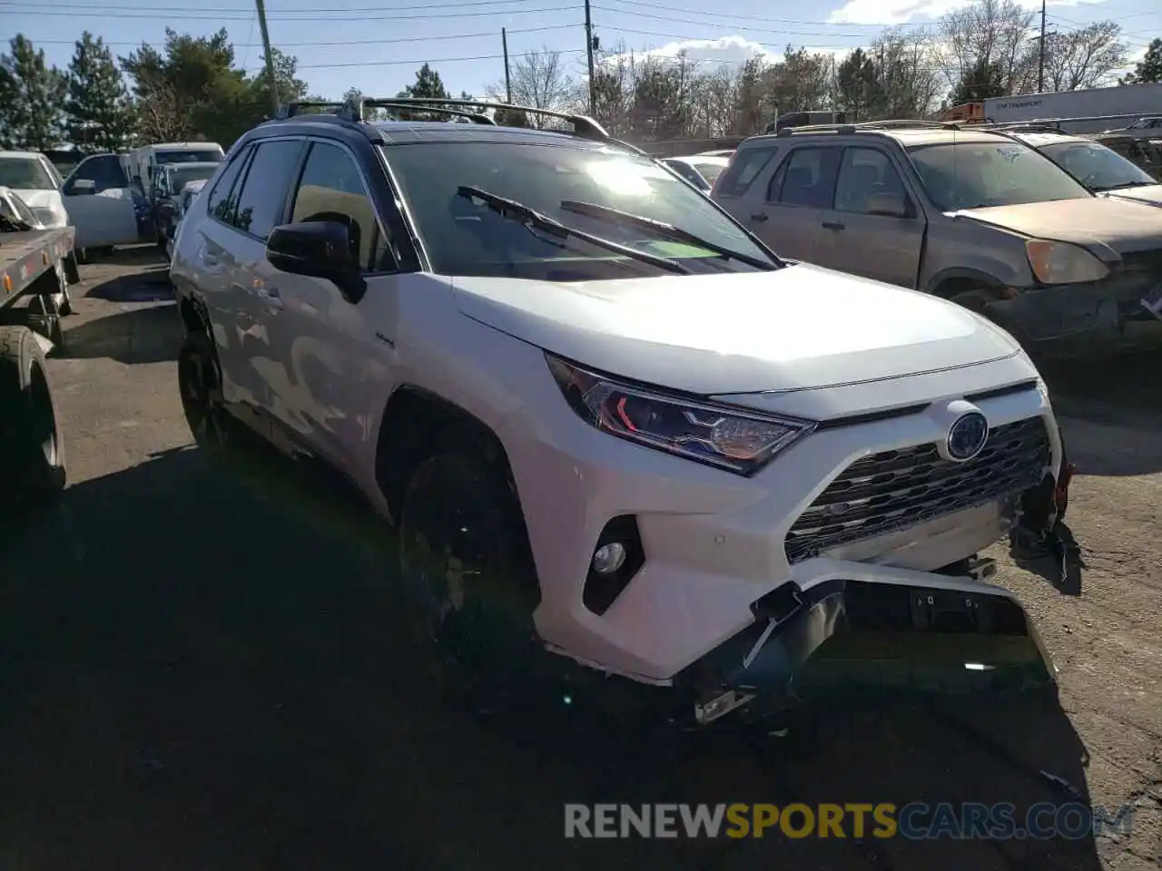 1 Photograph of a damaged car JTME6RFV5MD512833 TOYOTA RAV4 2021