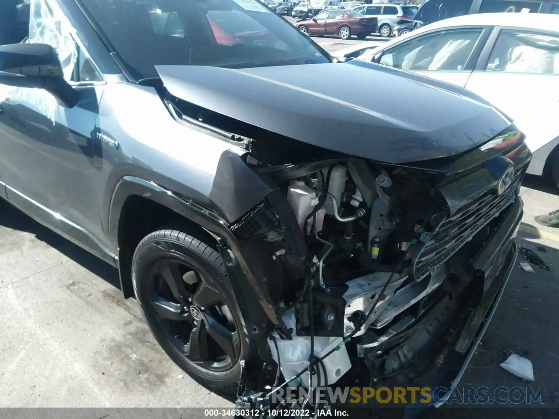 6 Photograph of a damaged car JTME6RFV5MD516137 TOYOTA RAV4 2021