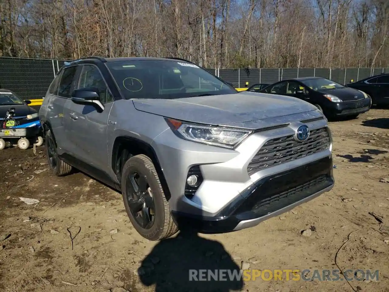 1 Photograph of a damaged car JTME6RFV6MJ007532 TOYOTA RAV4 2021